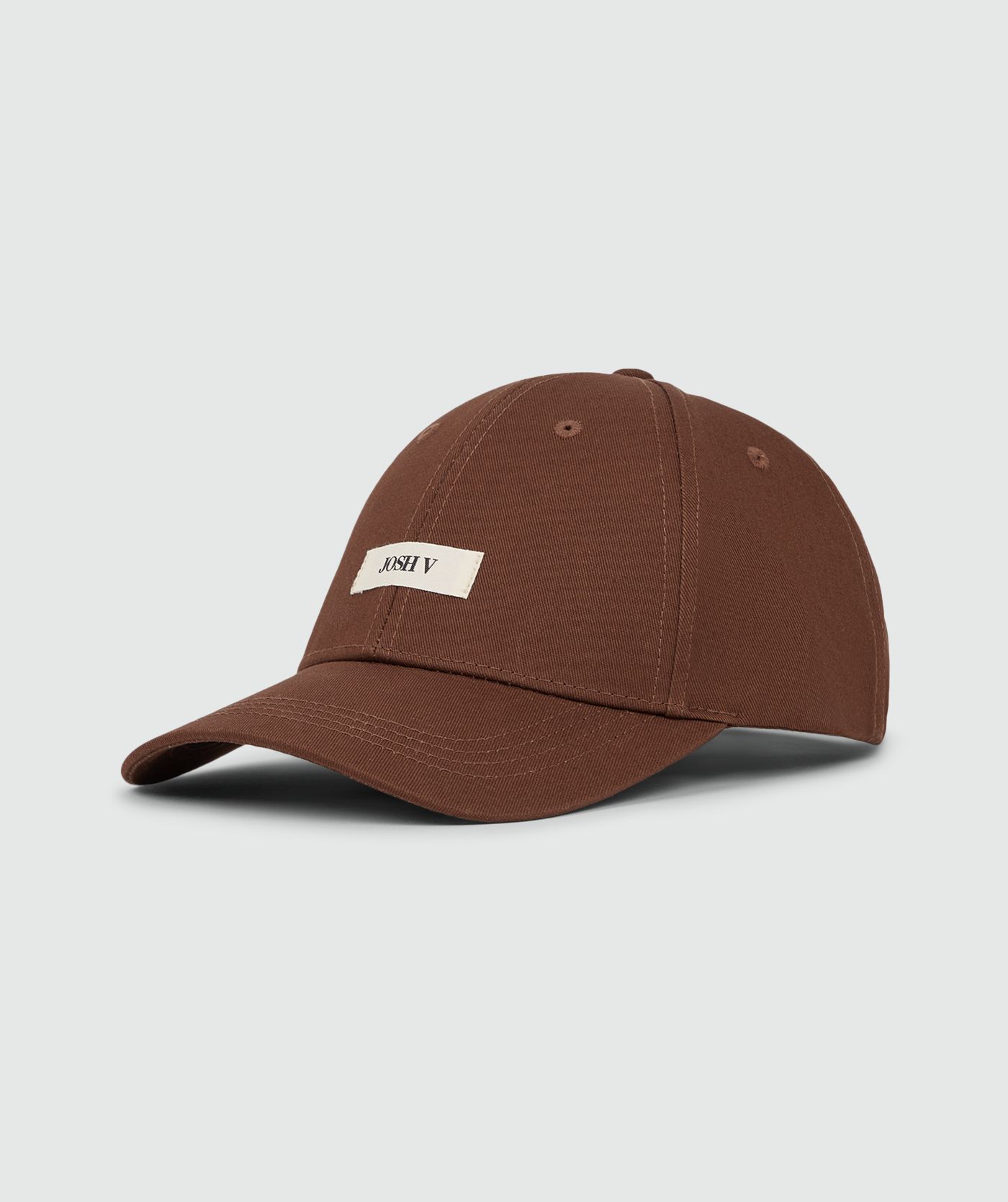 帽子 MID PROFILE CAP - BROWN BRITT cap with logo Dark Brown l JOSH V | Official online shop