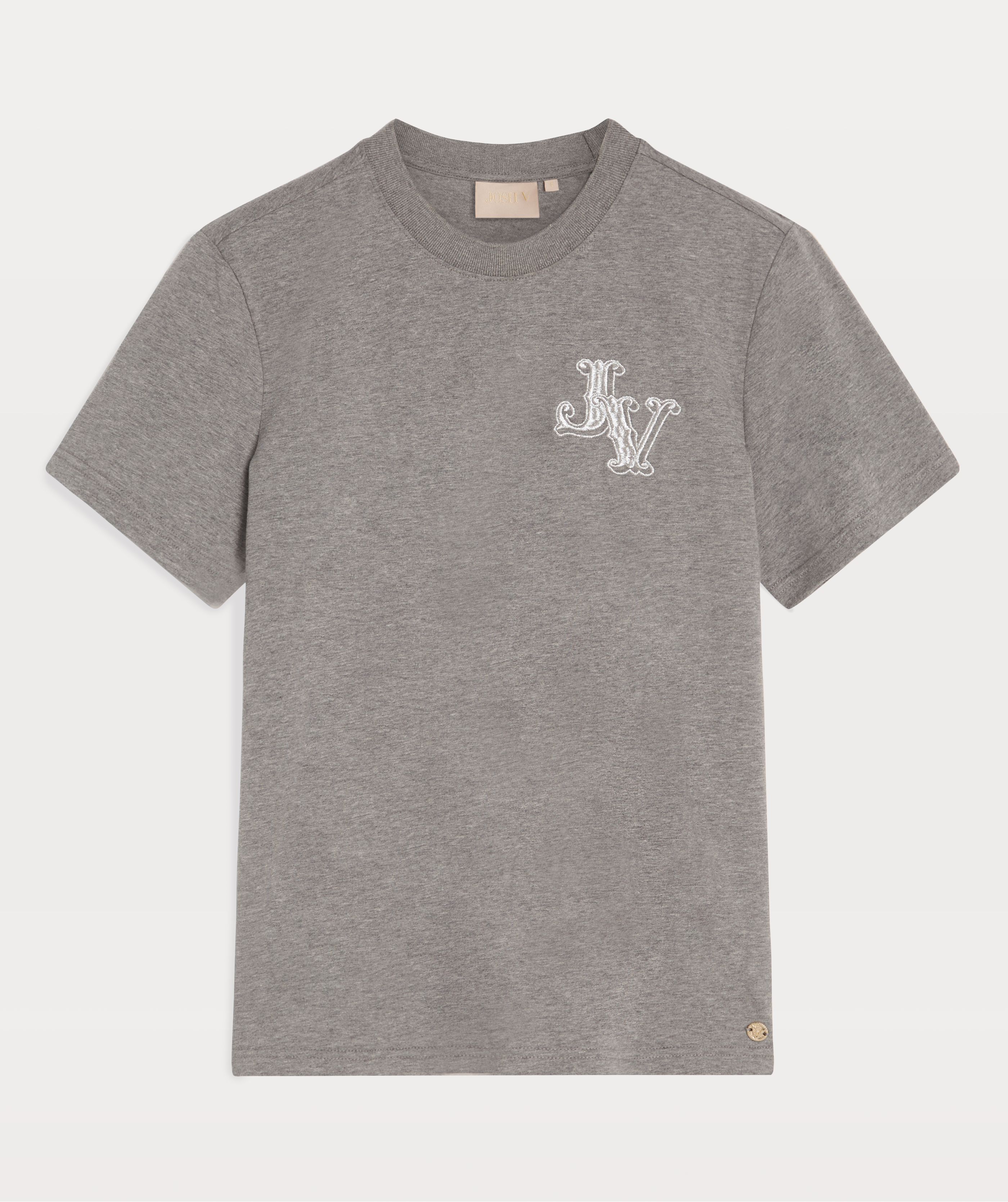 DORIE ICON regular fit dames T shirt Graphite Melange JOSH V Official online shop