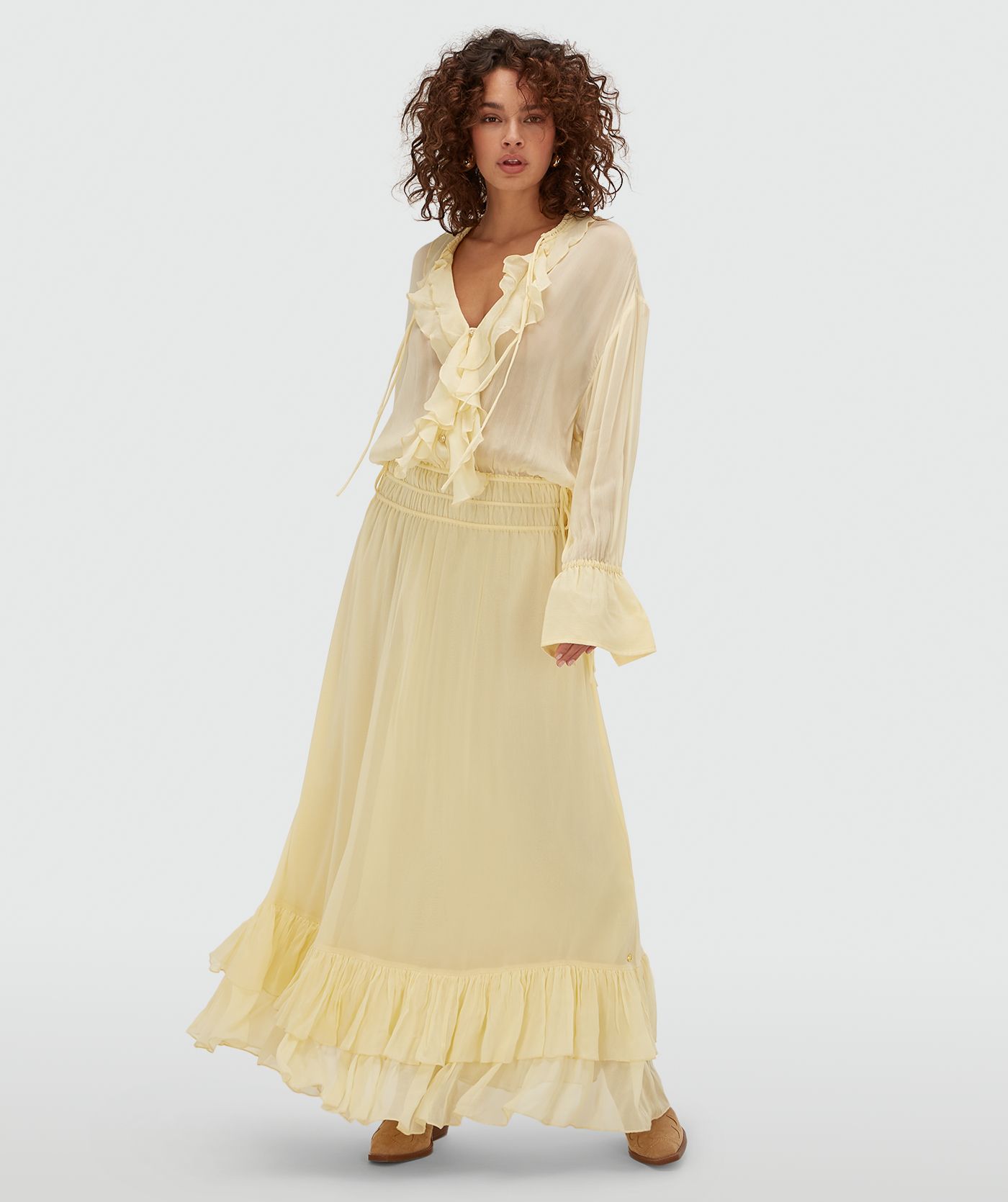 GISELE oversized maxi dress Butter Yellow , JOSH V | Official online shop GISELE oversized maxi dress Butter Yellow , JOSH V | Official online shop