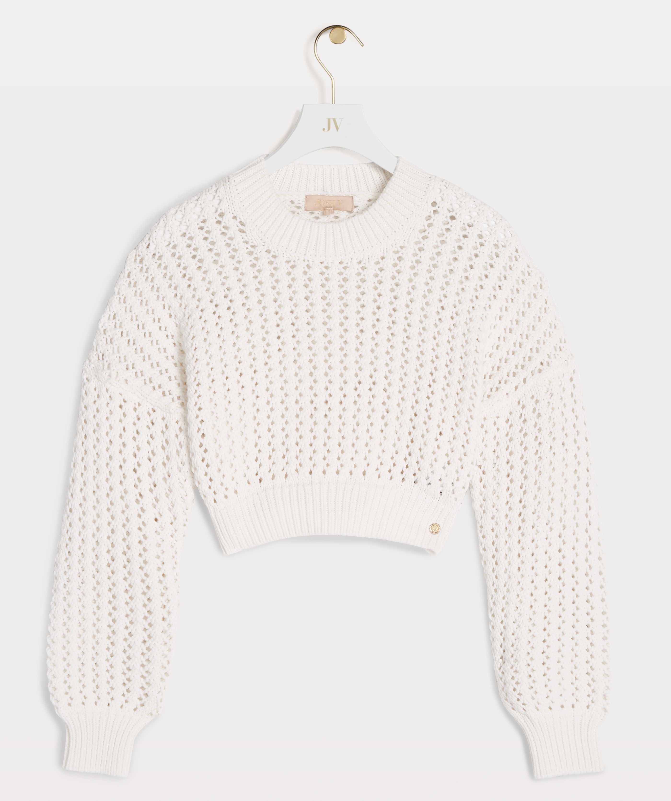 ISAURA Trui Off White Truien Vesten JOSH V Spring 2022 Official online shop