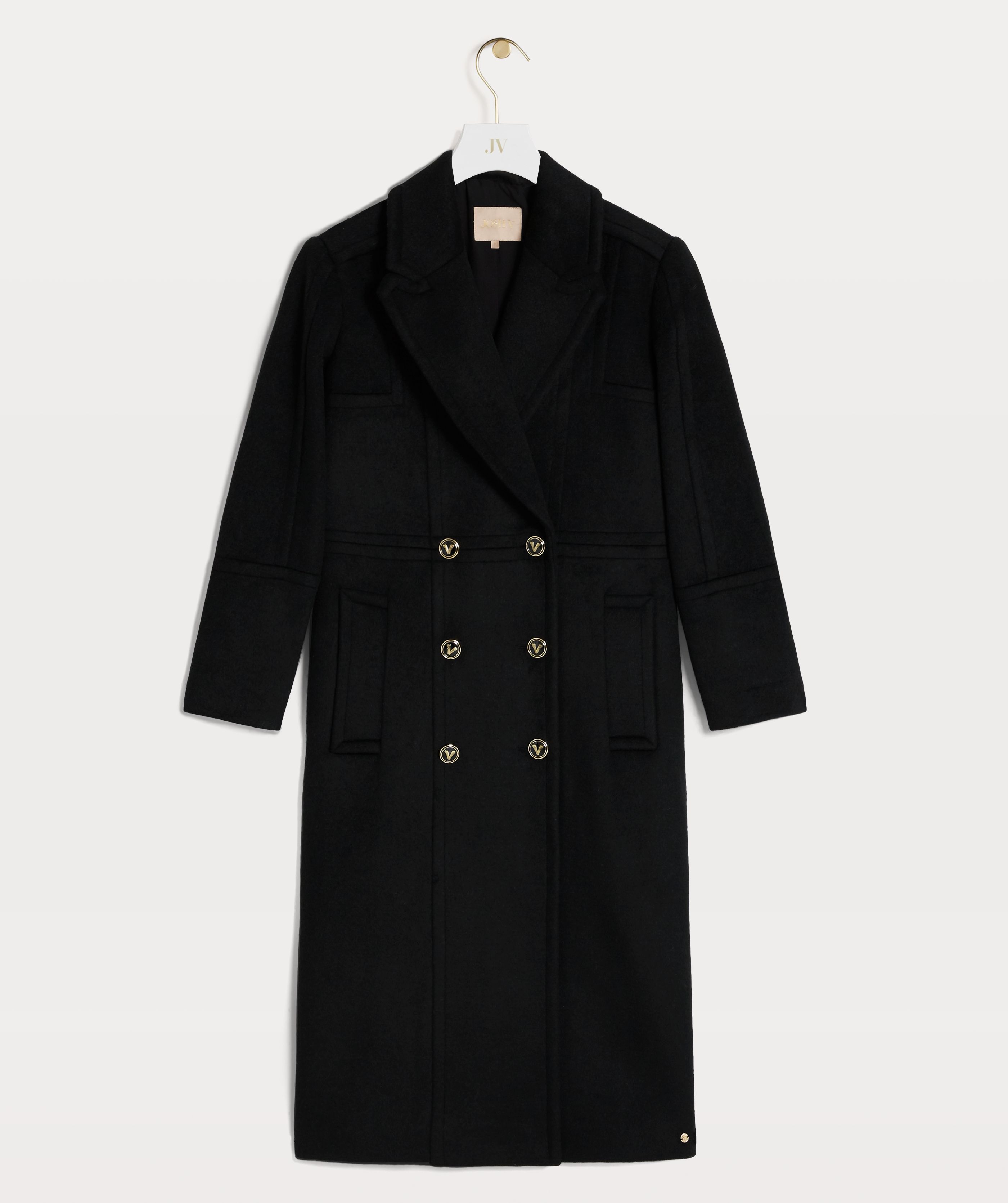 remake beige×black coat Women's winter jacket SPARKLING - 44690 - Alizée