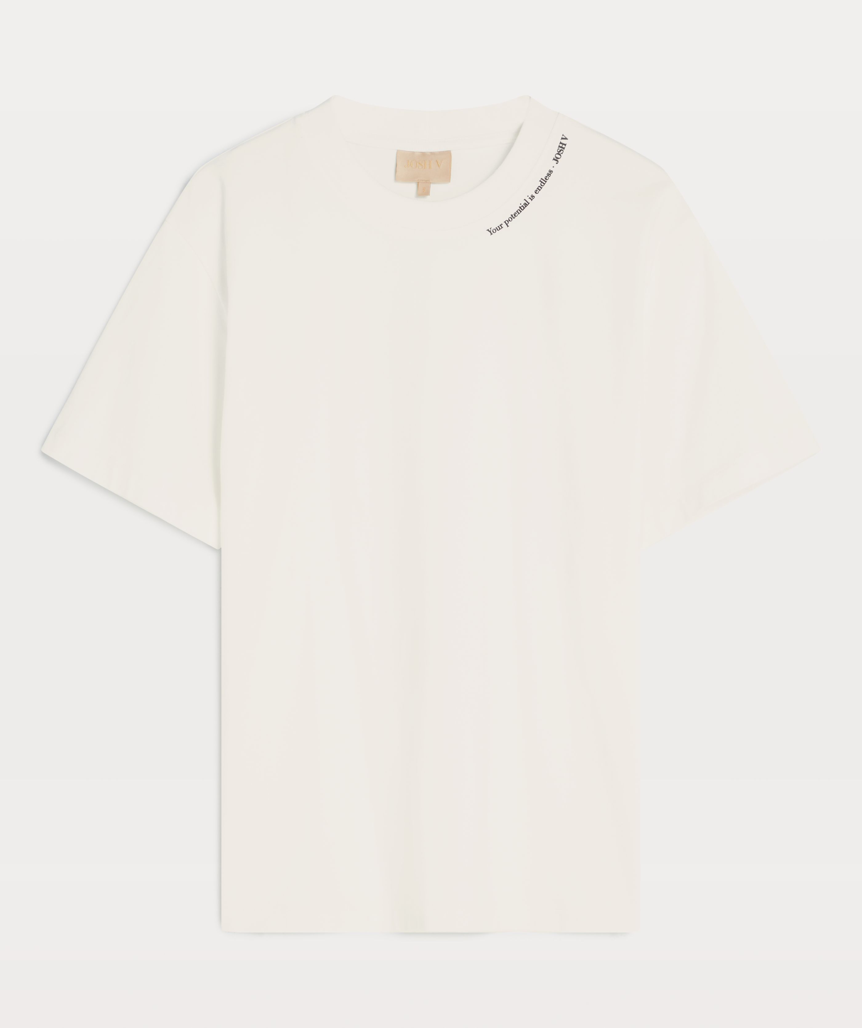 ★LOW CLASSIC★ TEDDY TSHIRTOFF WHITE TEDDY QUOTE women's T-shirt - Off White | JOSH V | Official