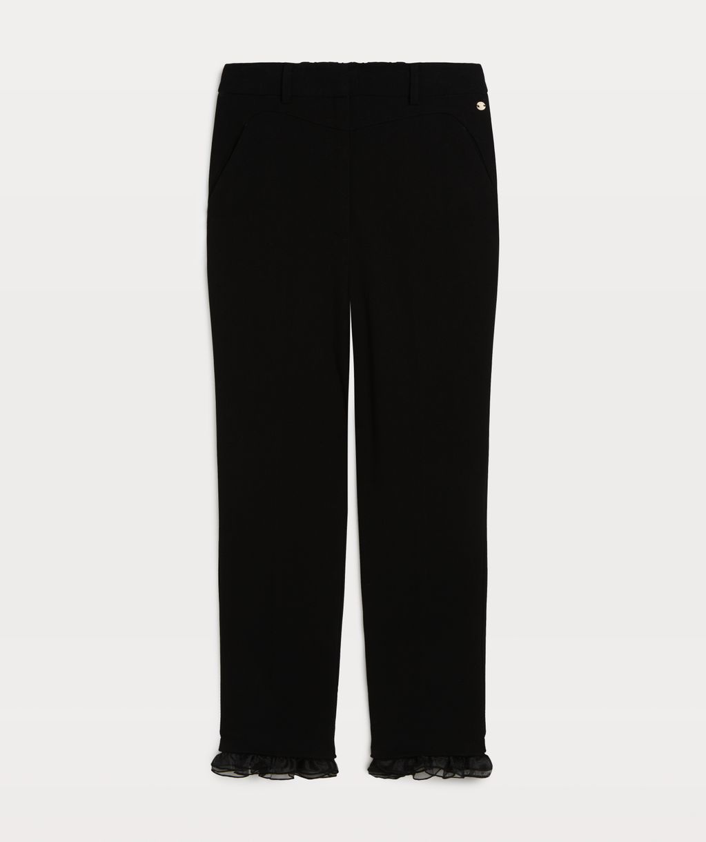 COLETTE mid rise slim fit dames pantalon - Black | JOSH V | Official ...