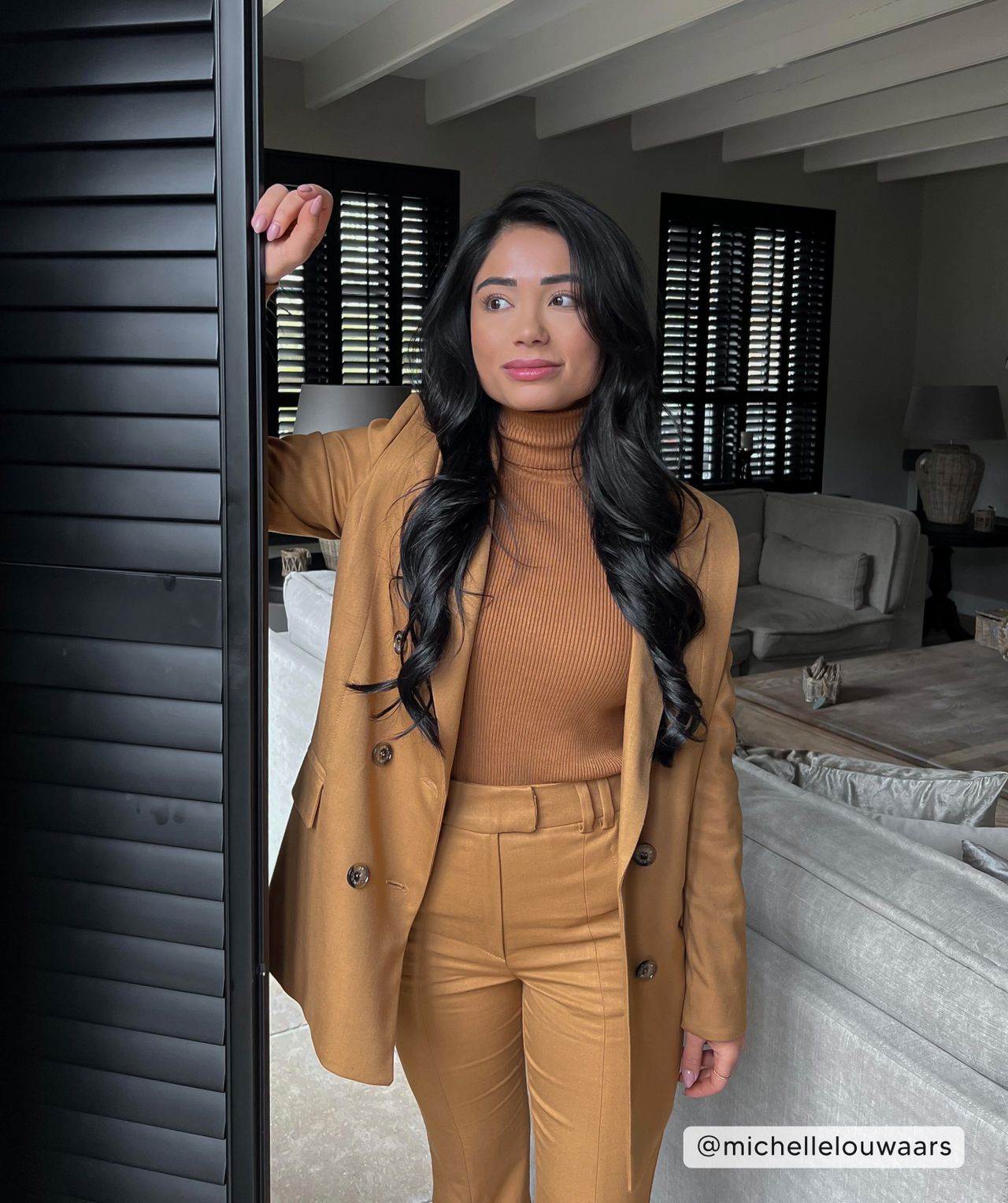 AVELIE Blazer Havana | Blazers | JOSH V Spring 2022 | Official online shop