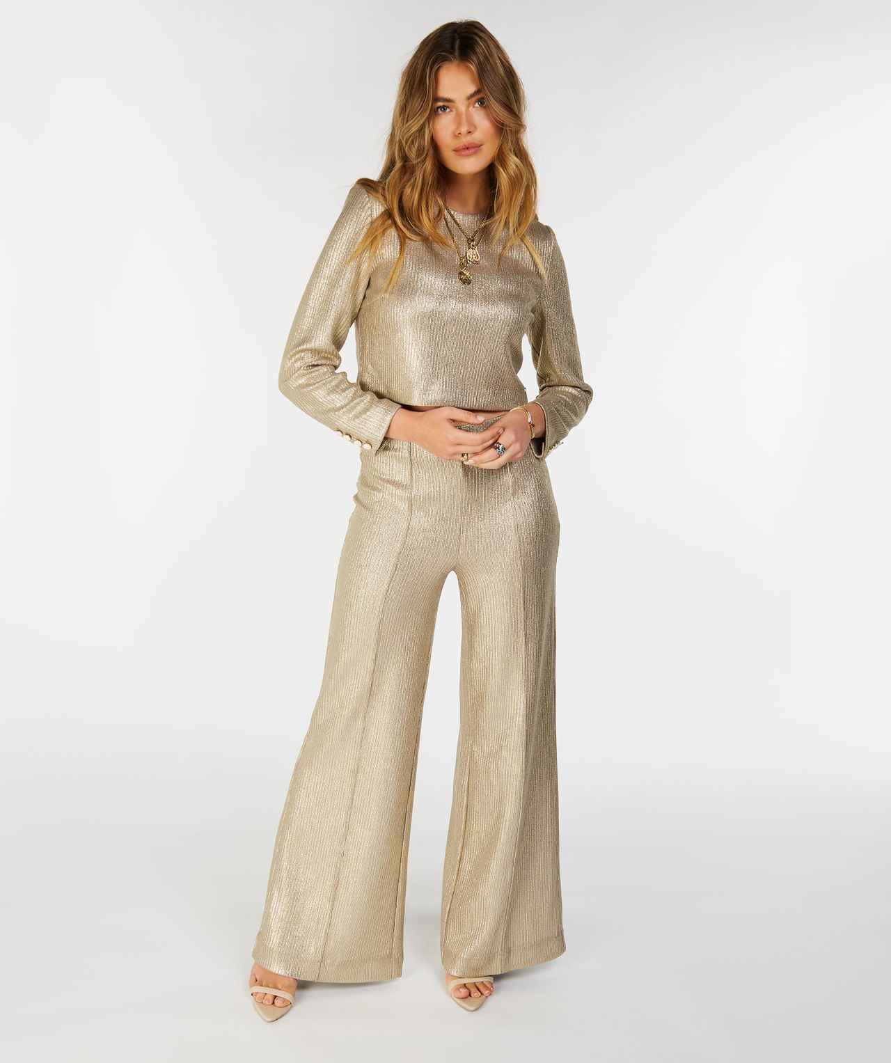 HOLLY Trousers Glitter | Trousers | JOSH V Party 2021 | Official online ...