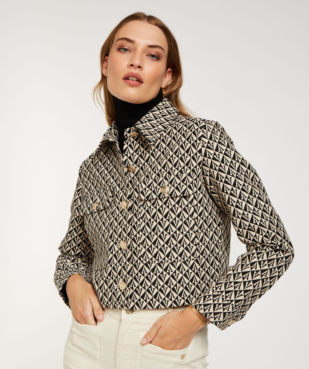 KENDRA regular fit dames jacket Dawn Black JOSH V Official online