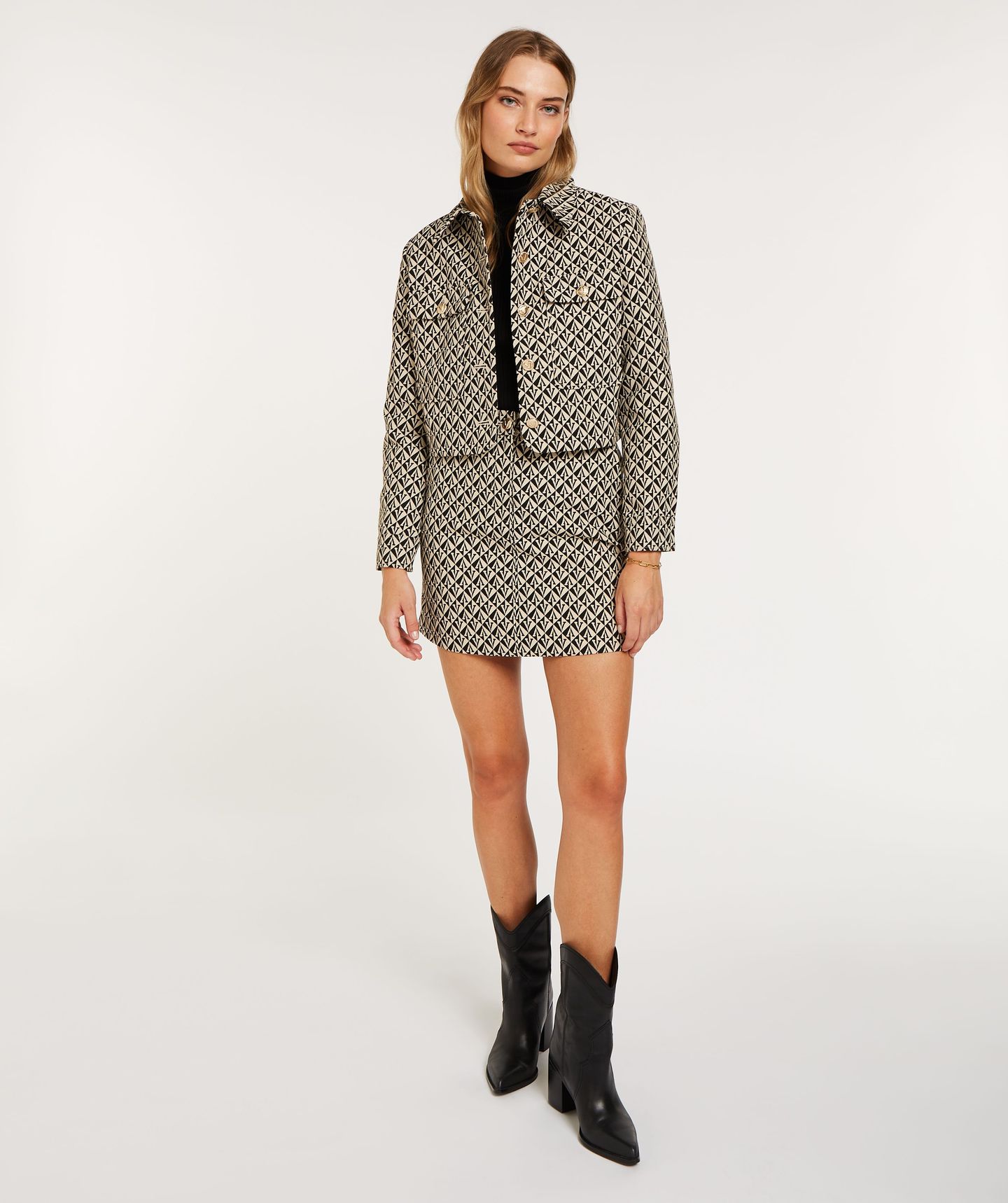 KENDRA regular fit dames jacket Dawn Black JOSH V Official online