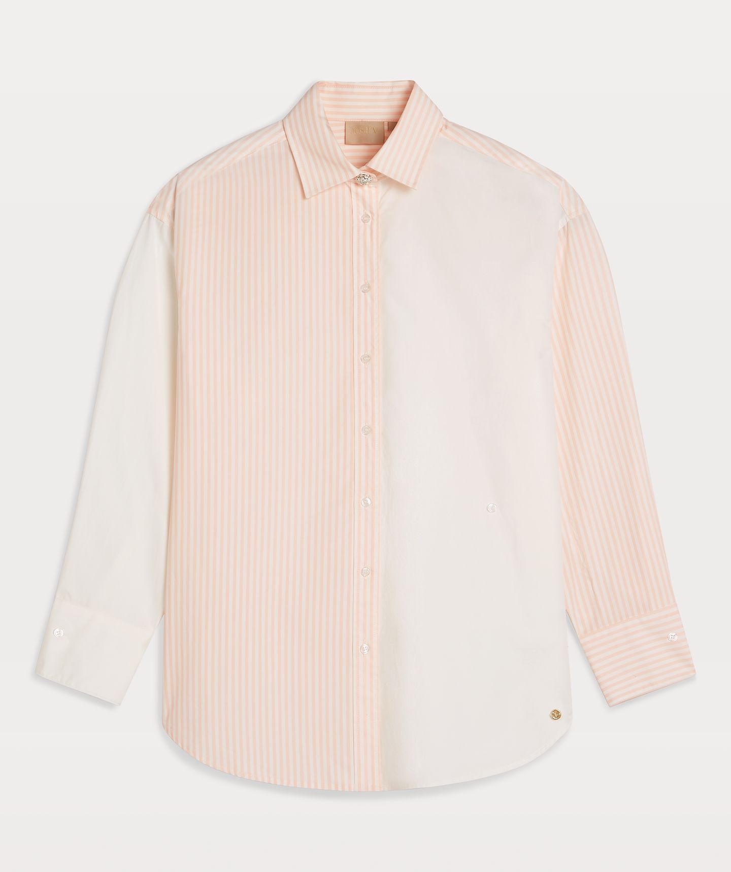Sofia™ – Checked Blouse Made from Warm, Soft Hoodie Material main image 1