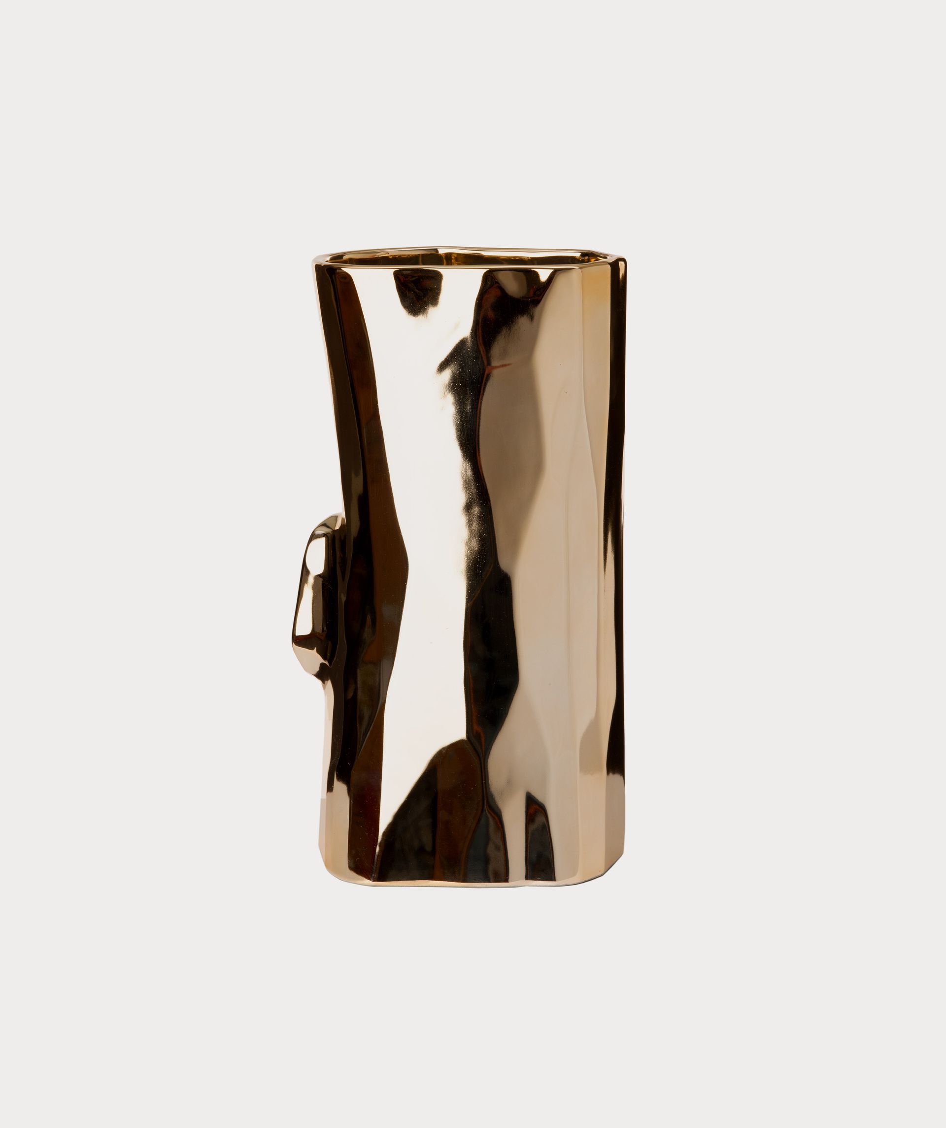 Log vase (M) - pols potten