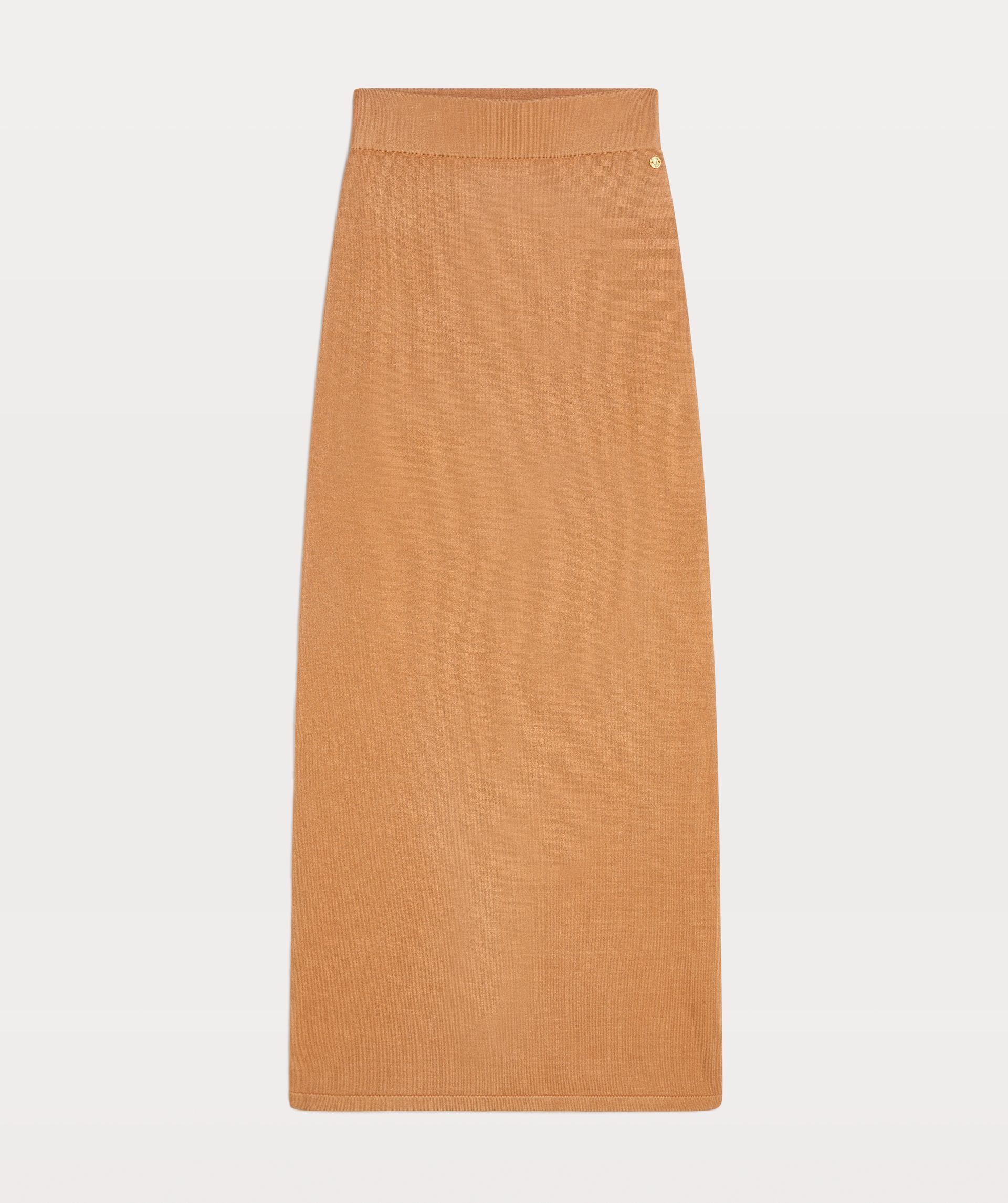 ADDISON fitted maxi skirt