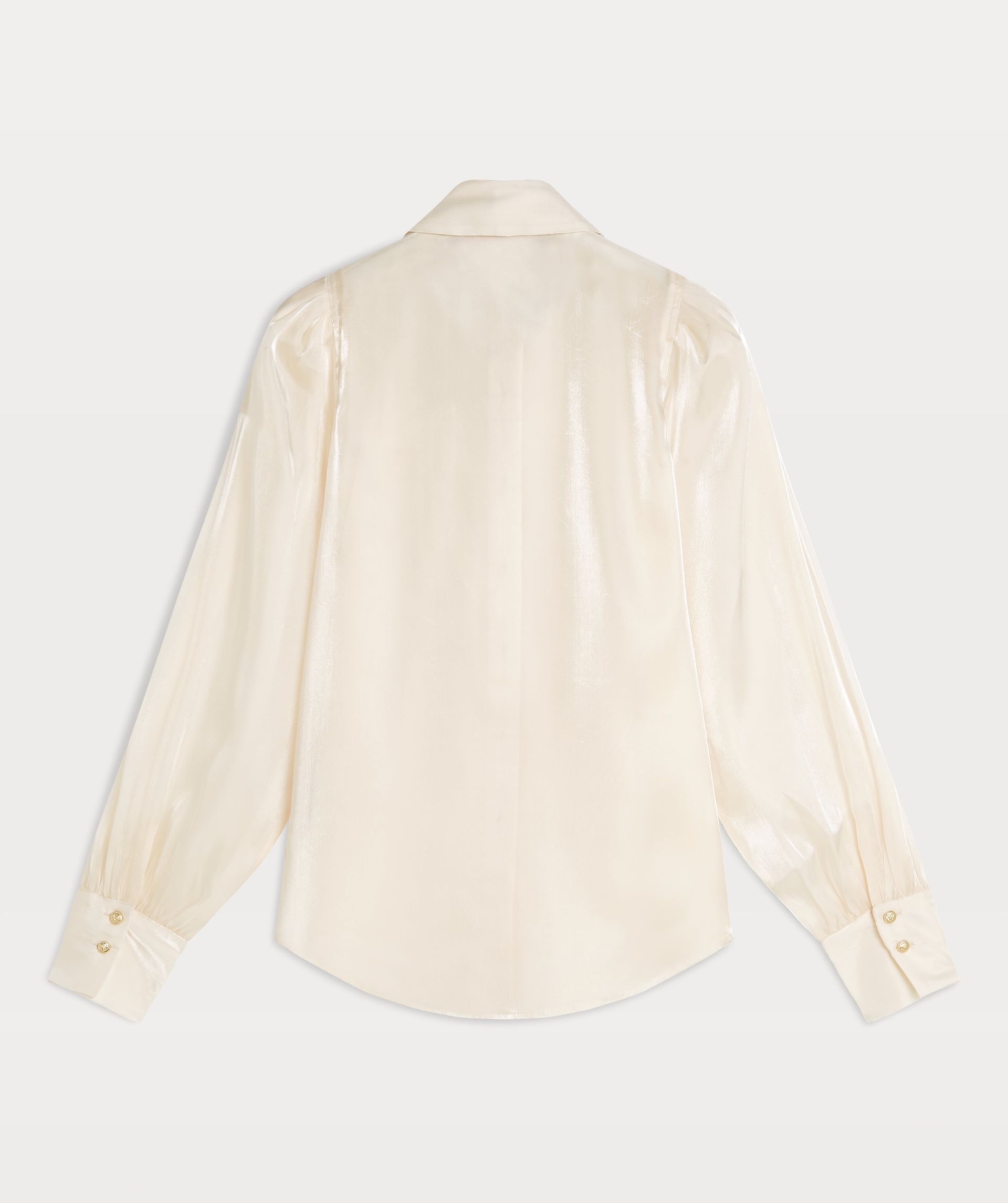 AMARA regular fit blouse in shiny organza