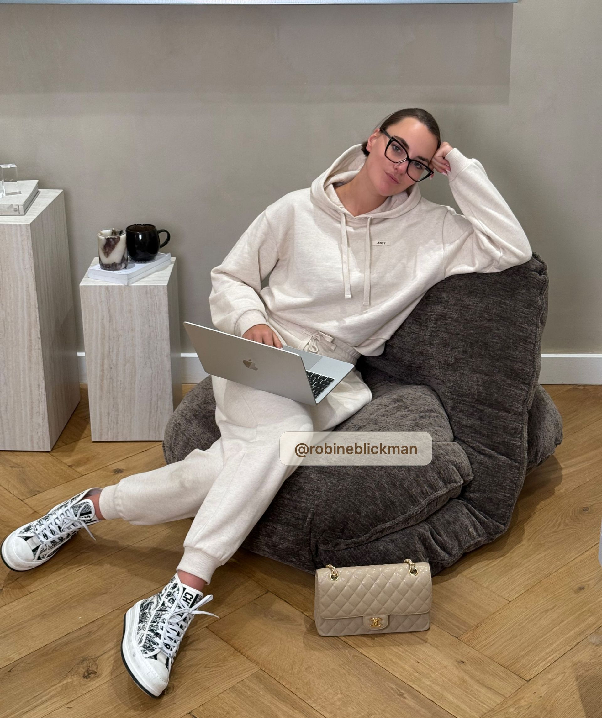 AMBROSE regular-fit hoodie with logo