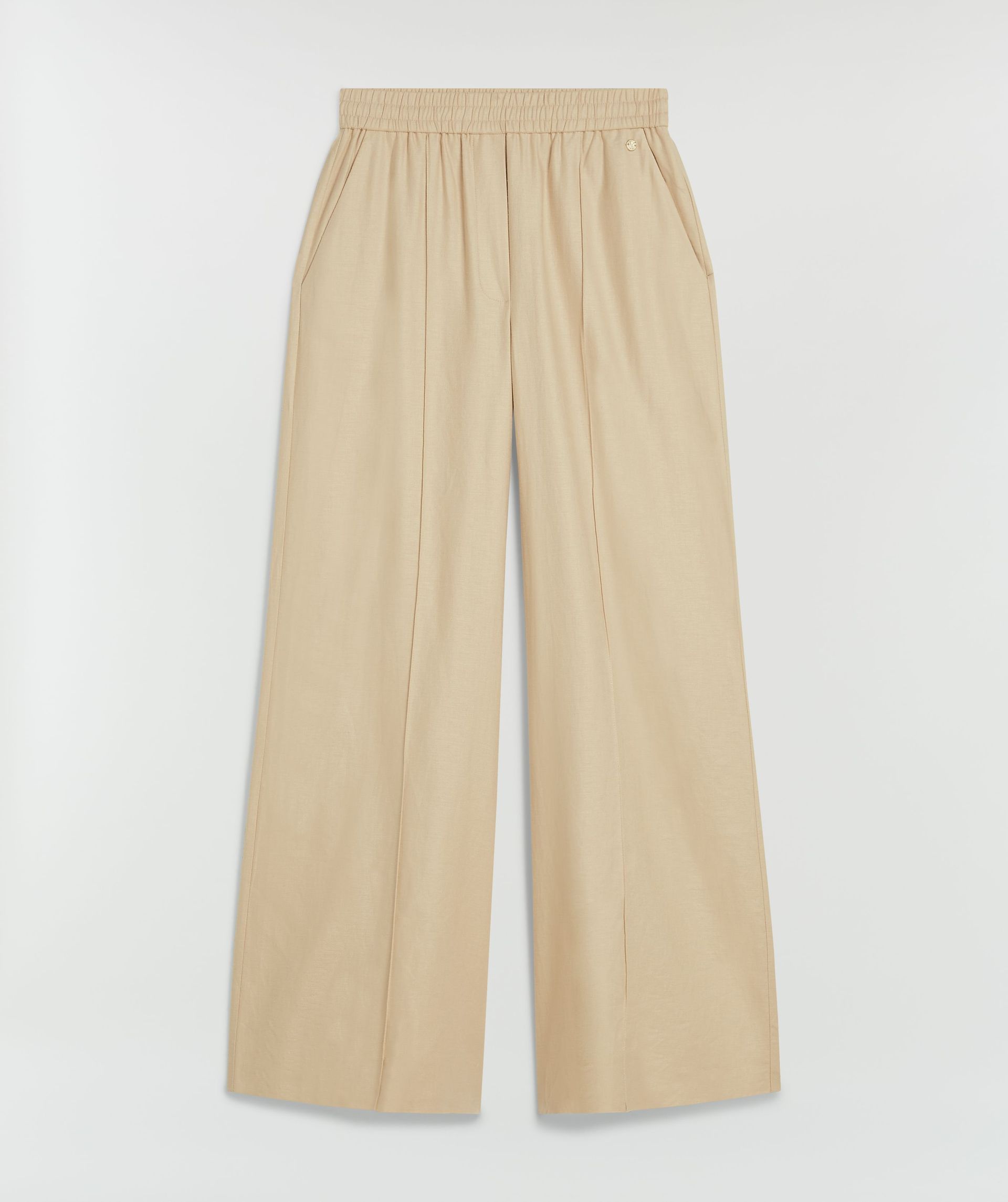 ARIES mid rise wide leg broek
