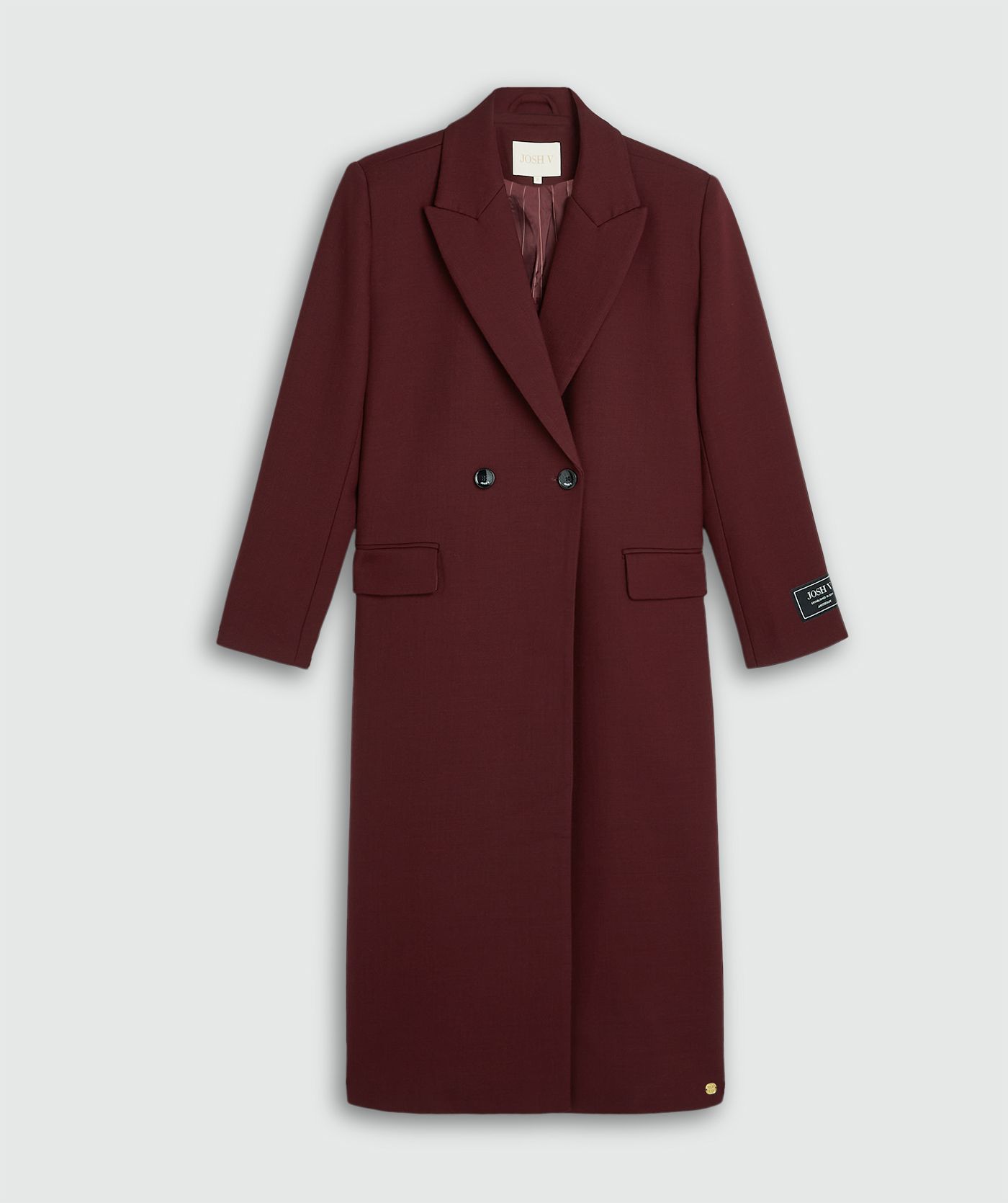 JV-ATHENA oversized coat with wool