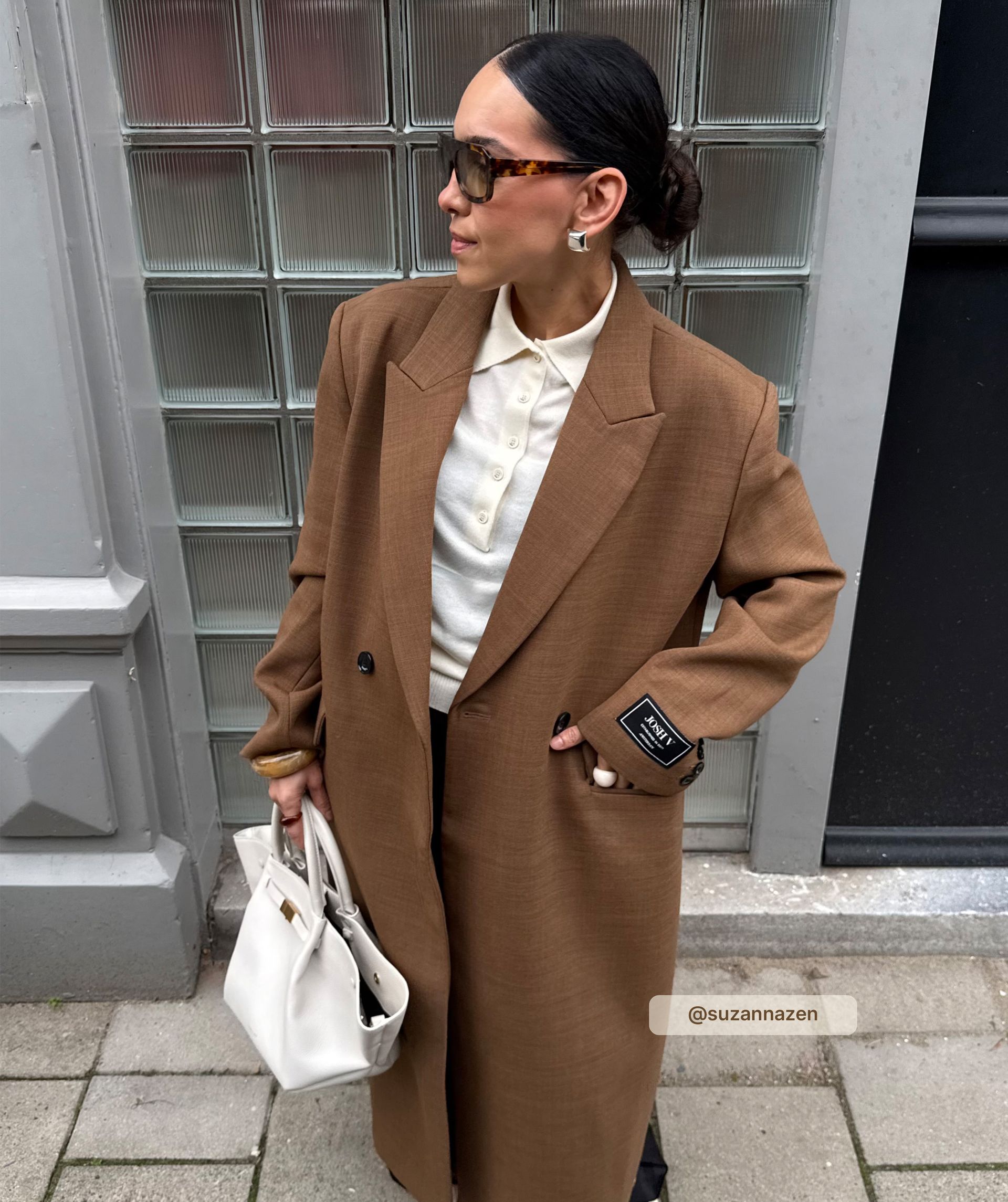 AUDREY slim fit sweater with wool