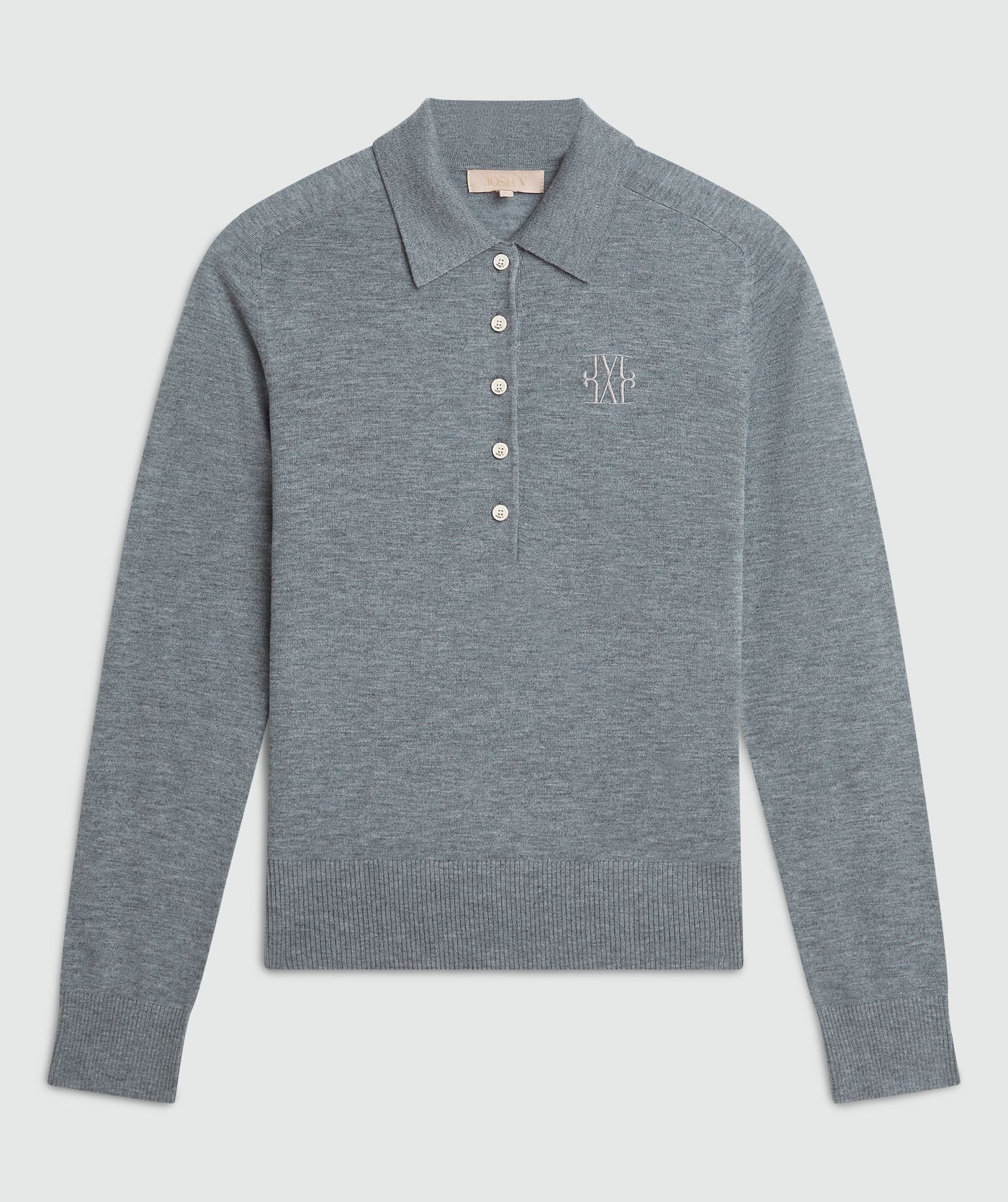 AUDREY slim fit trui met wol