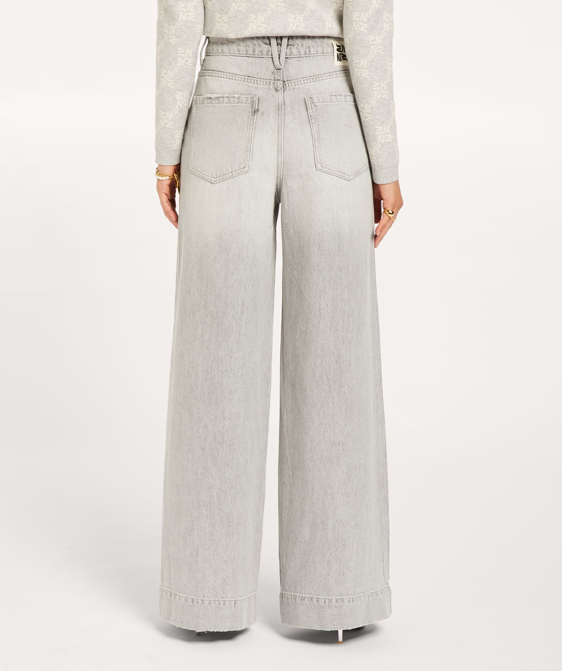 BAILEY mid rise wide leg jeans