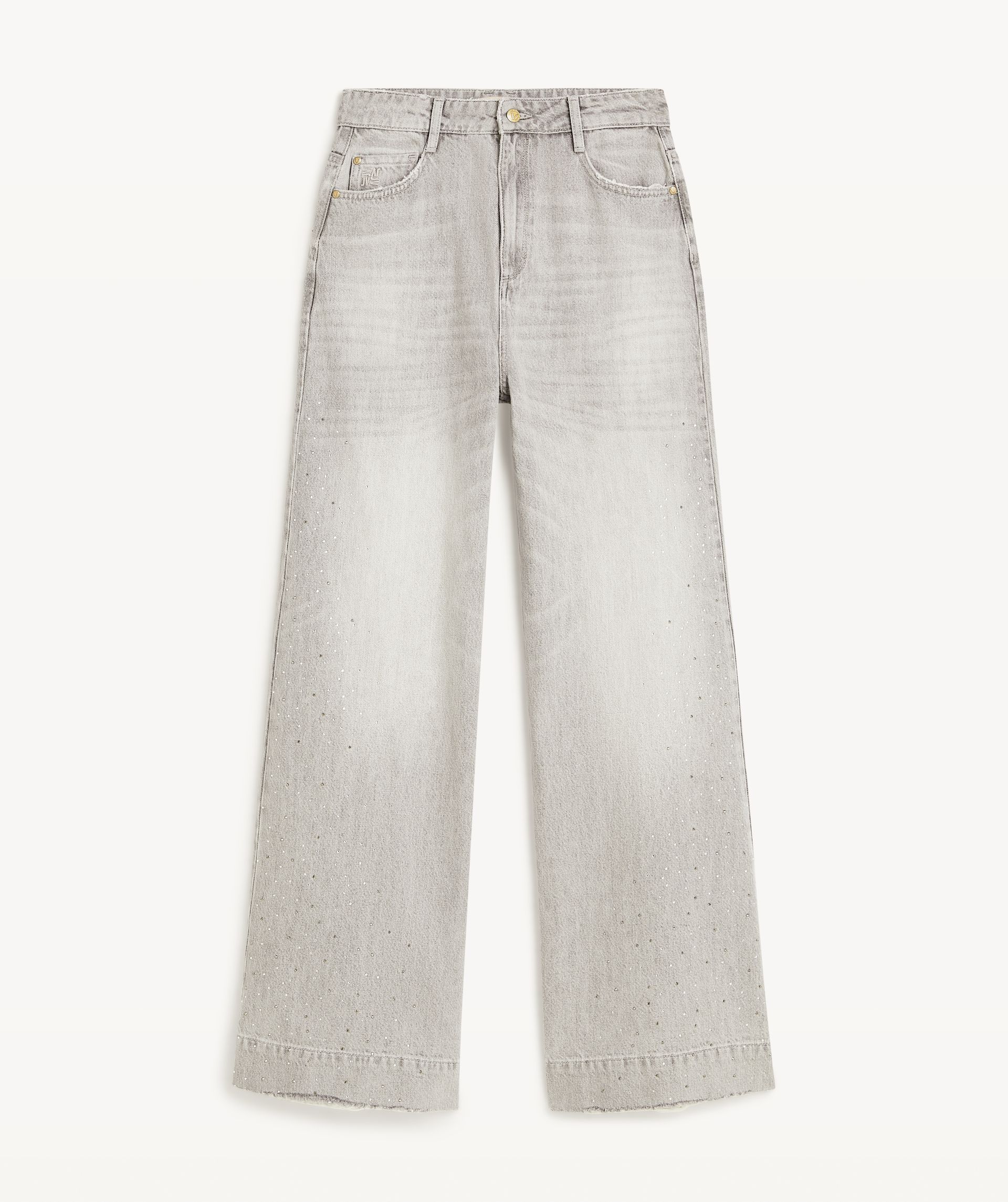 BAILEY mid rise wide leg jeans