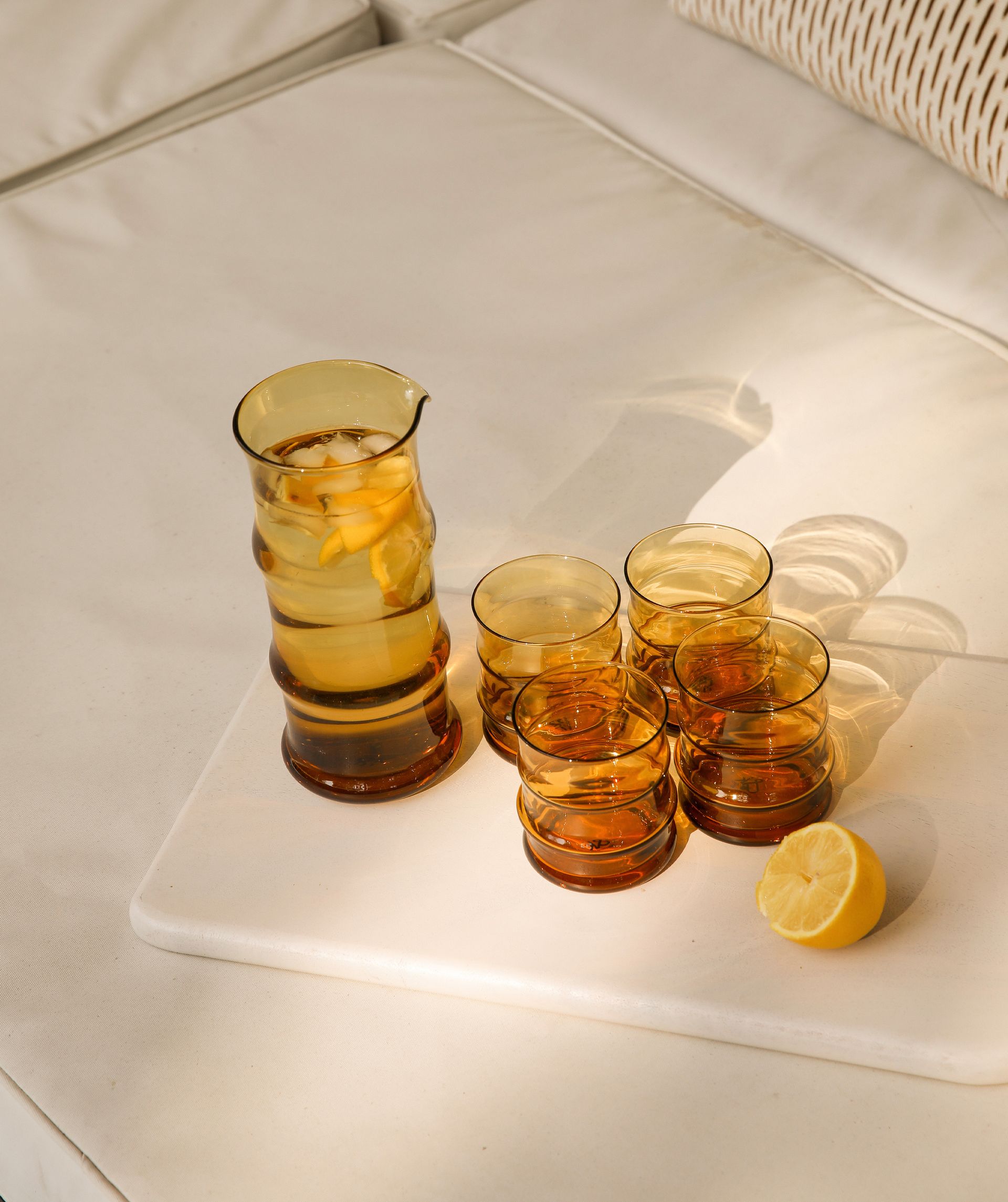 Faux Bamboo carafe - &klevering 