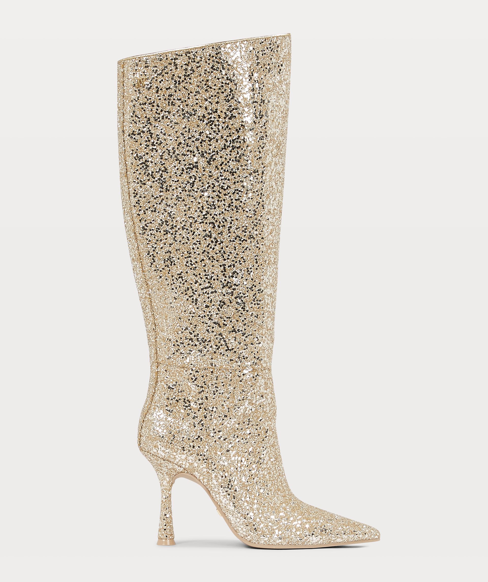 BOBO high boots with glitter