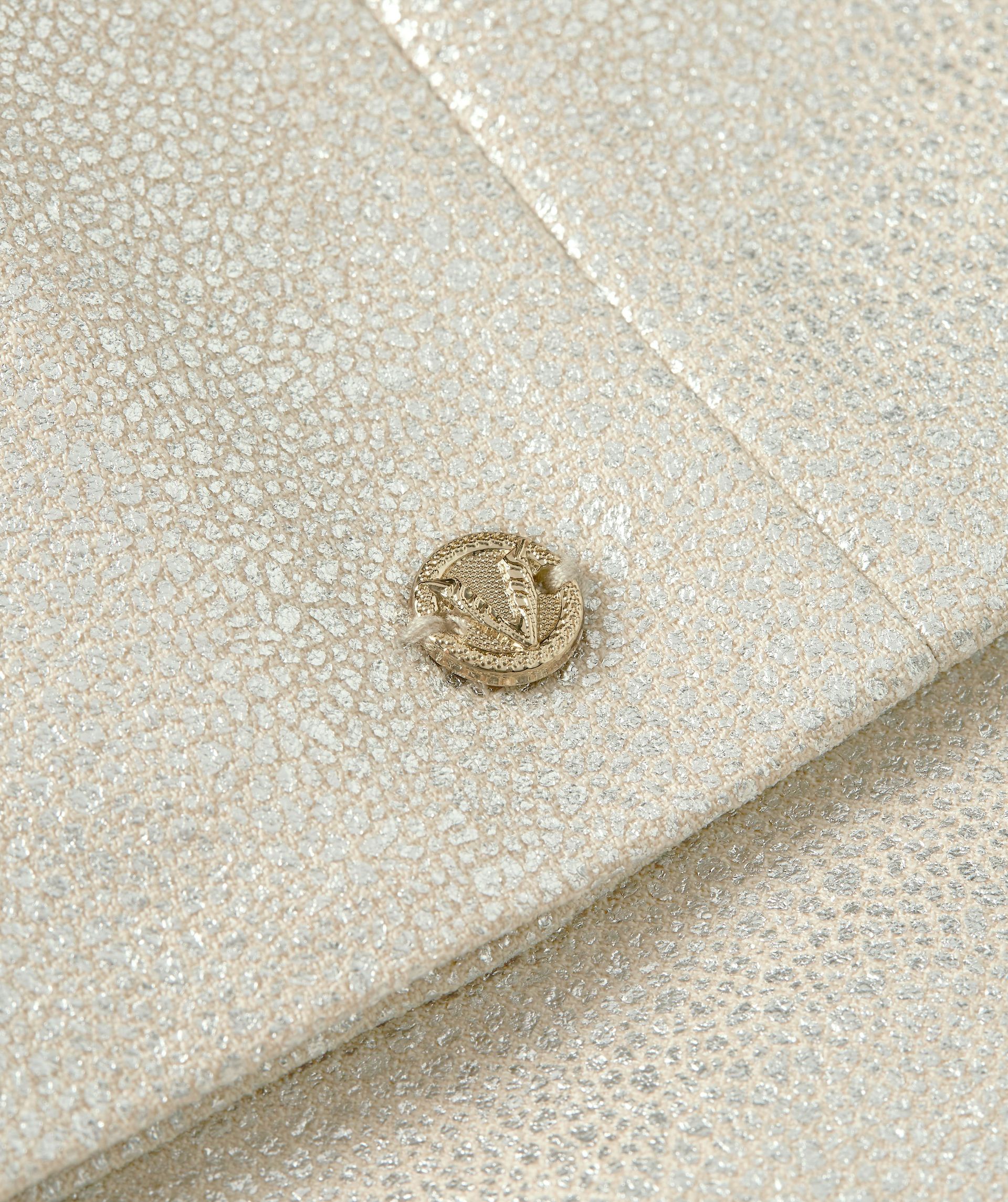BONITA overslagjurk met glitter