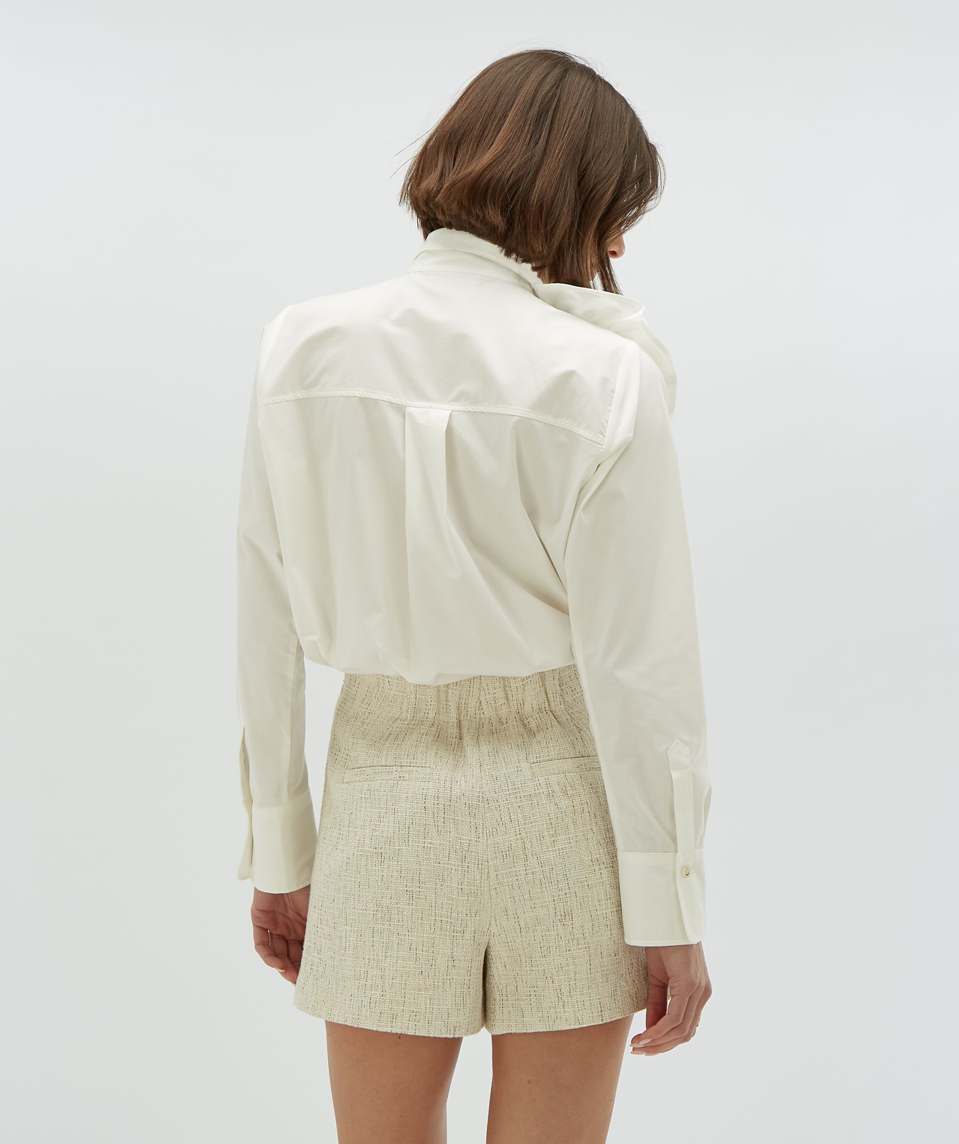 BRISA blouse met stretch