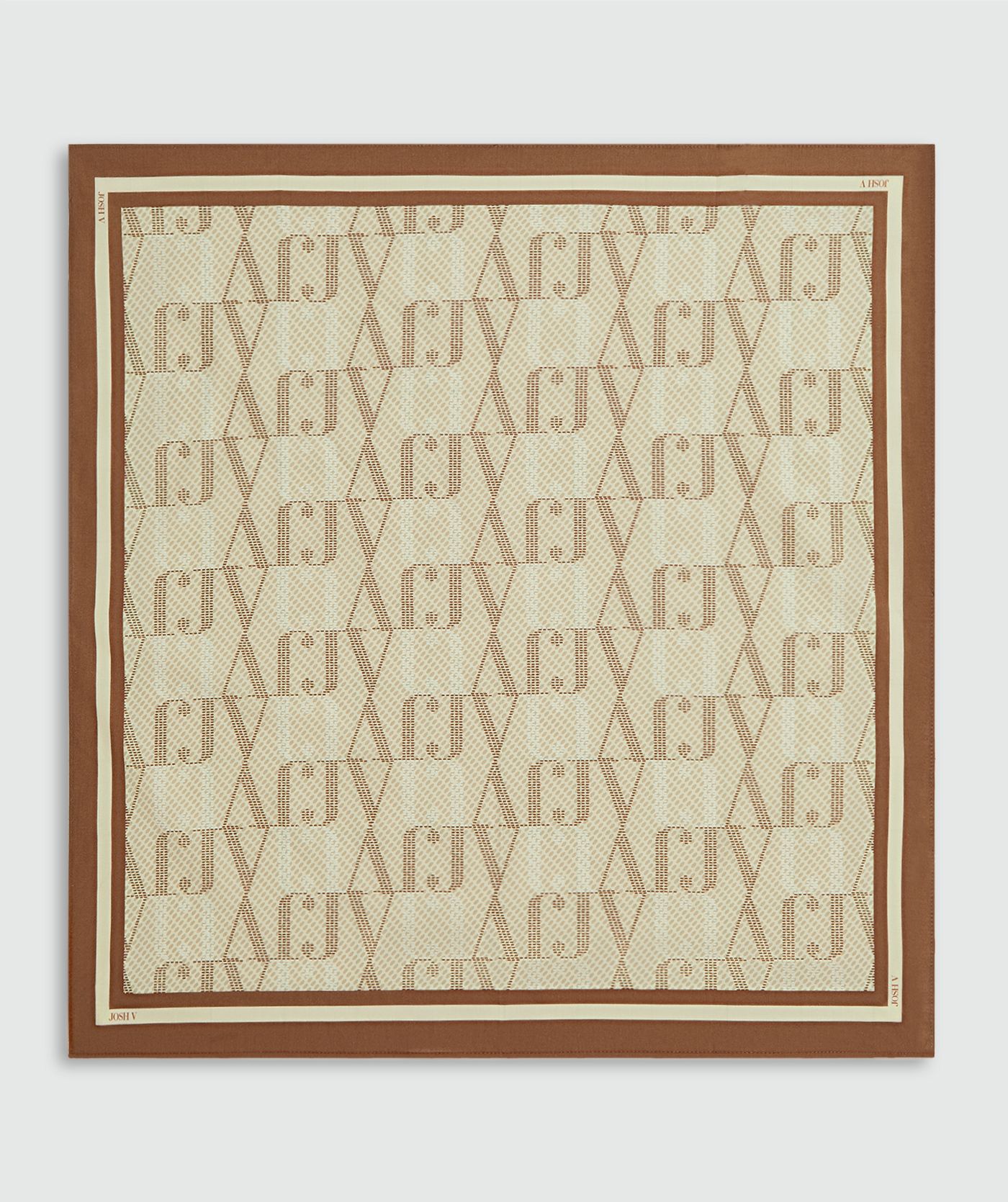 JV-BRYCE scarf with logo print