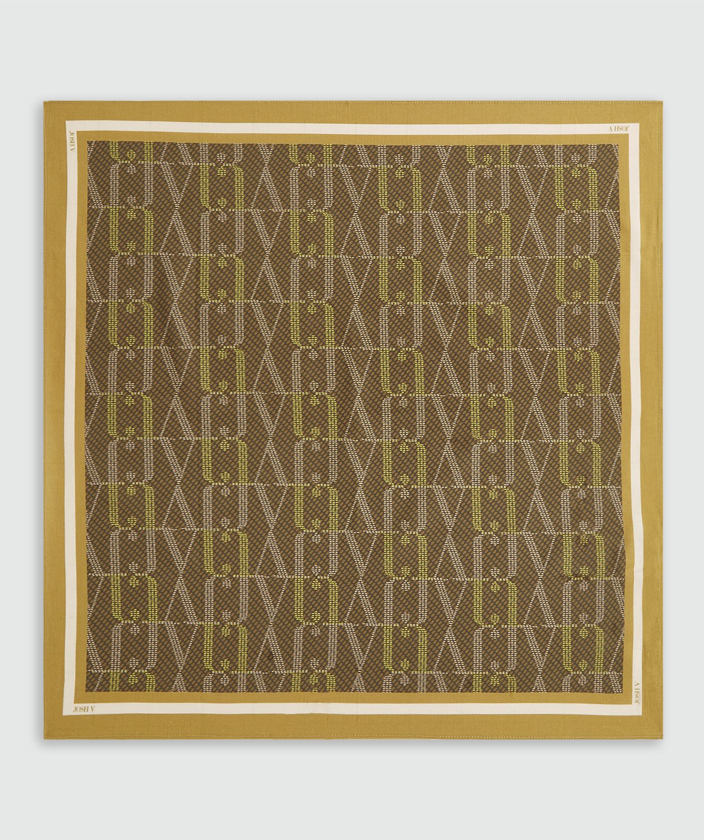 JV-BRYCE scarf with logo print