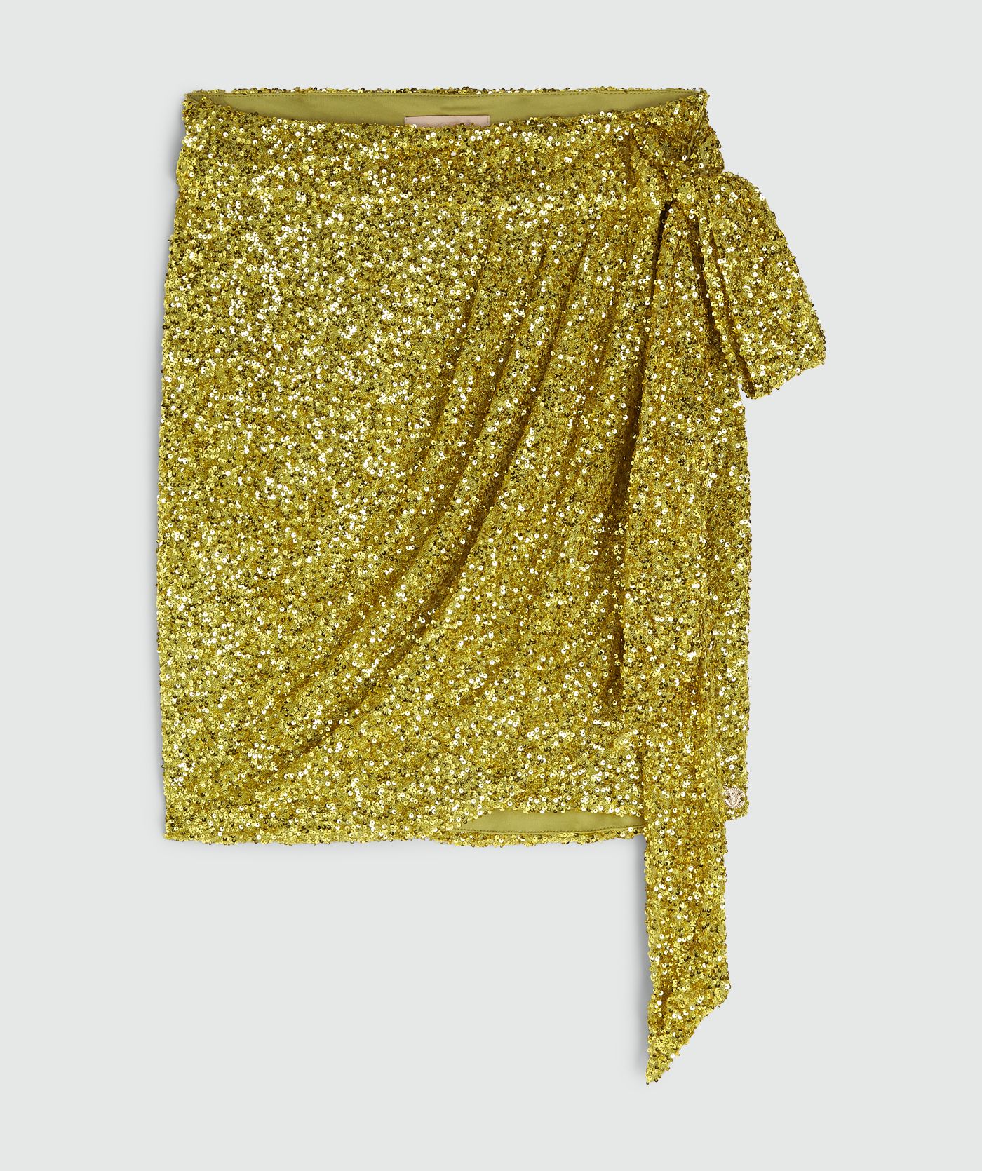 CAMEO high-waisted sequin skirt
