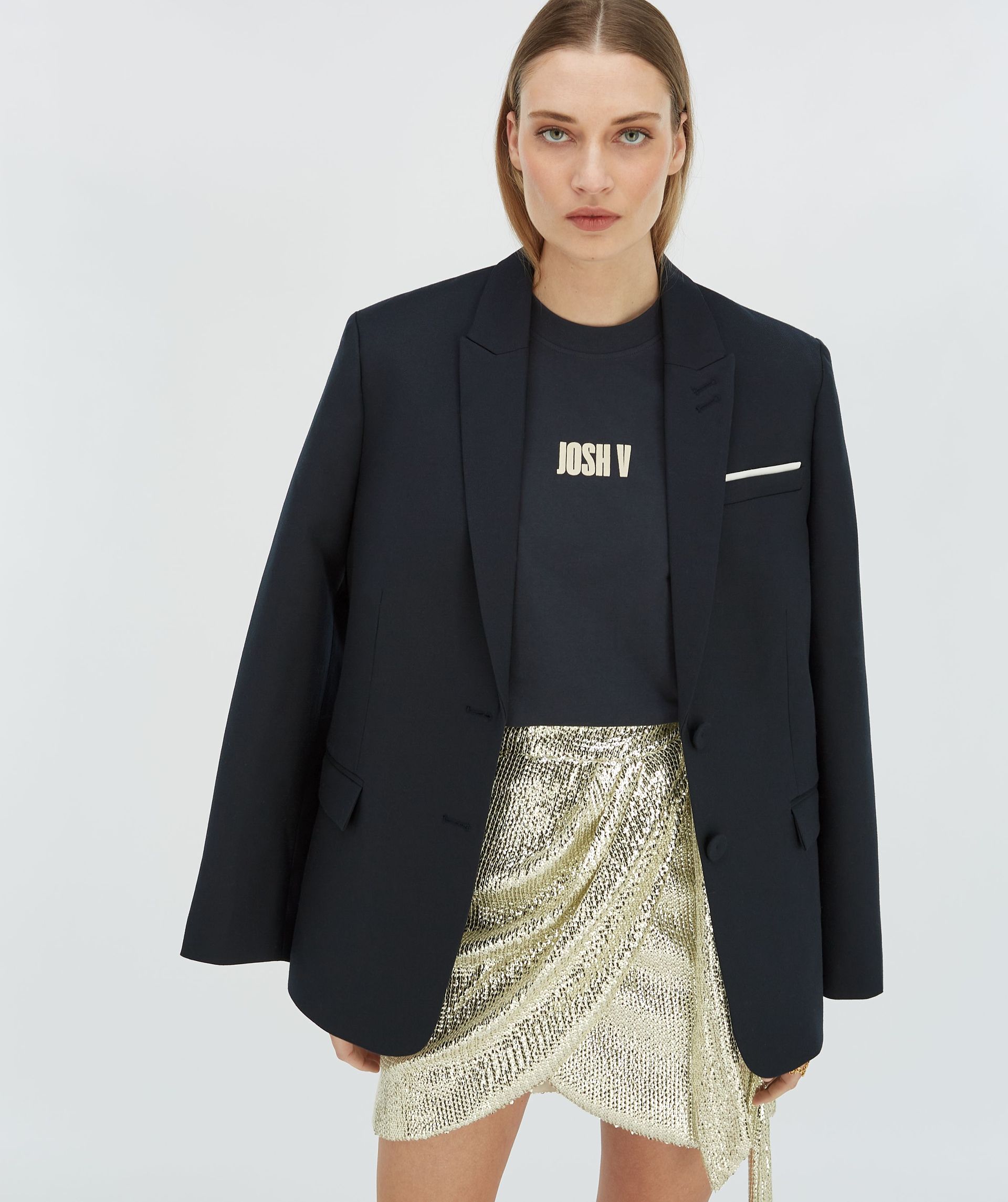 CAMEO regular fit rok met pailletten 