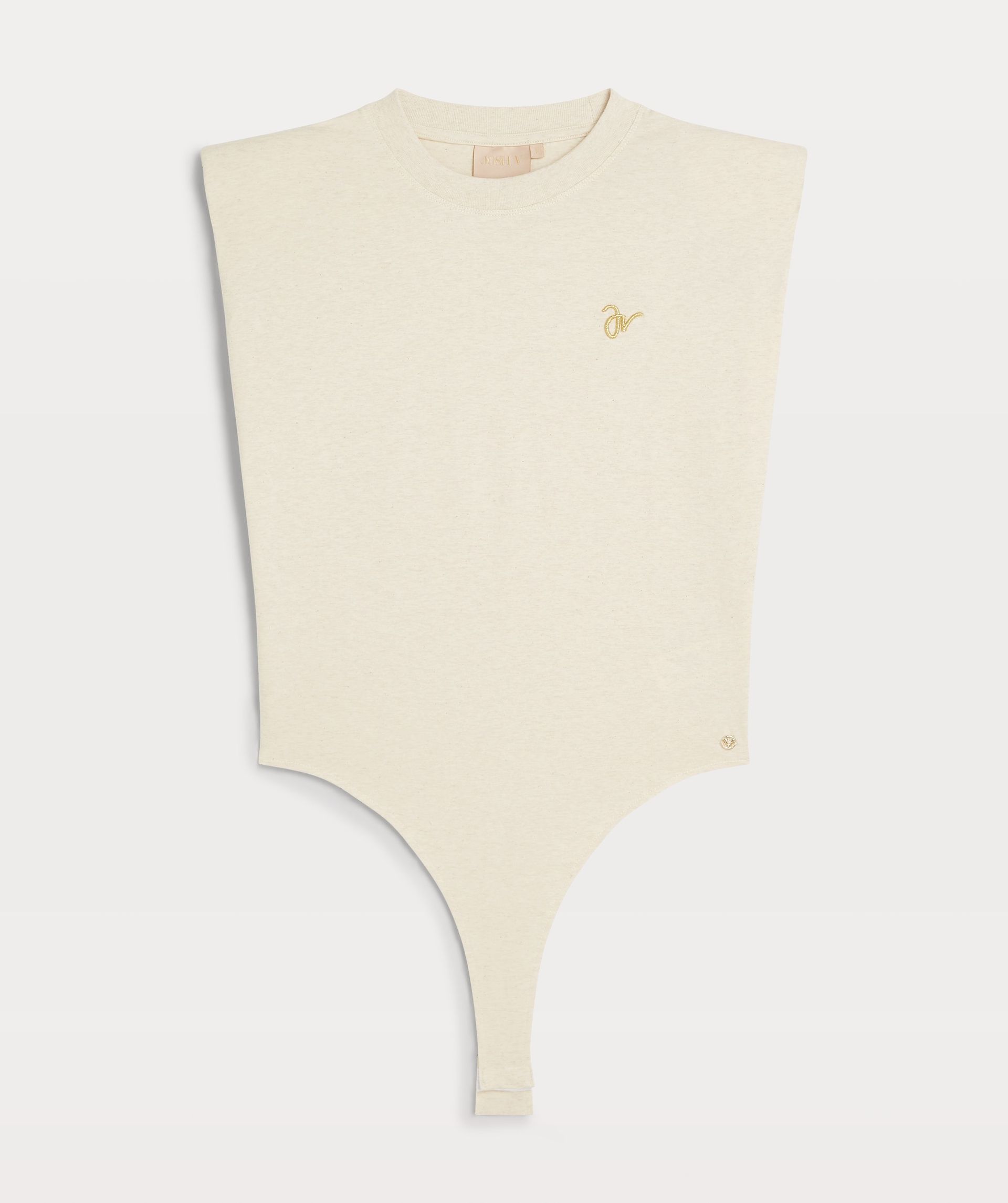 CARLY loose fit body met schoudervulling