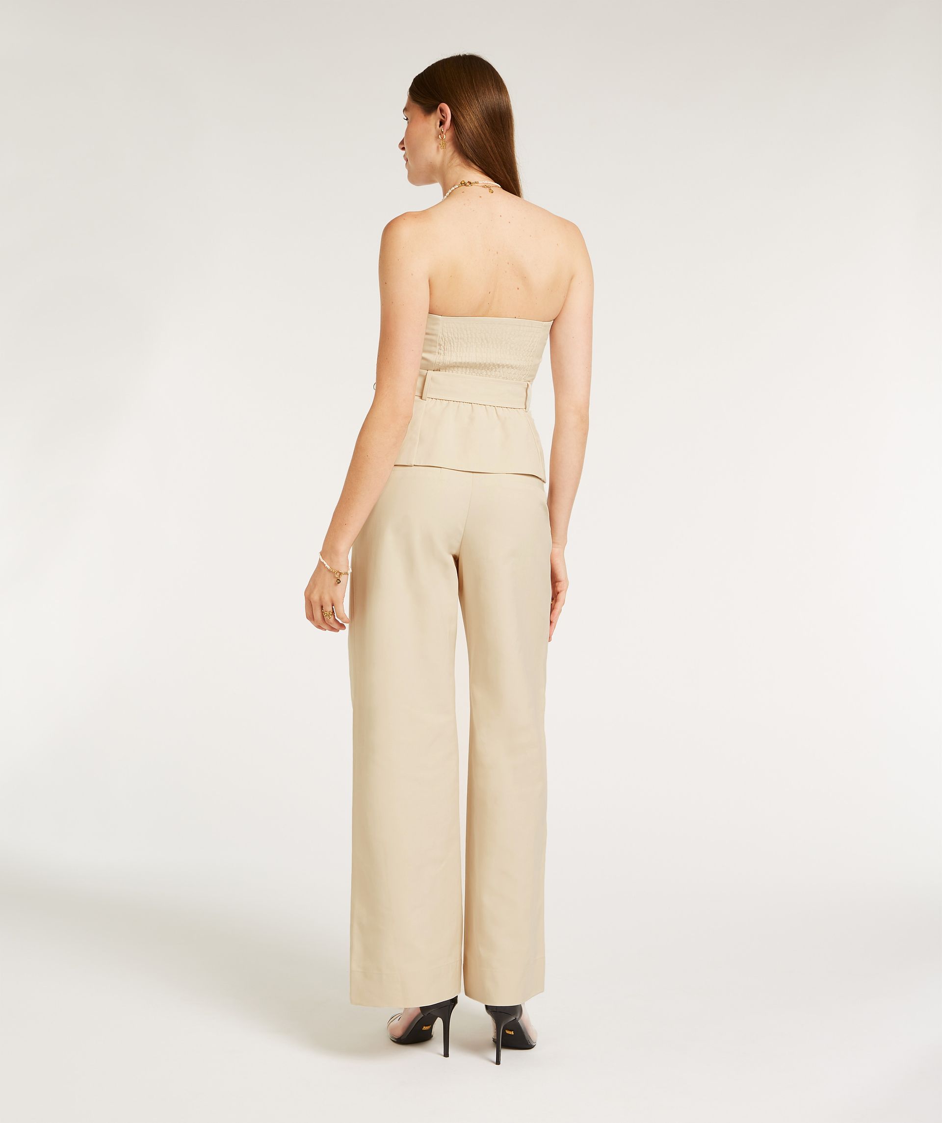 CARTER high rise wide leg trousers