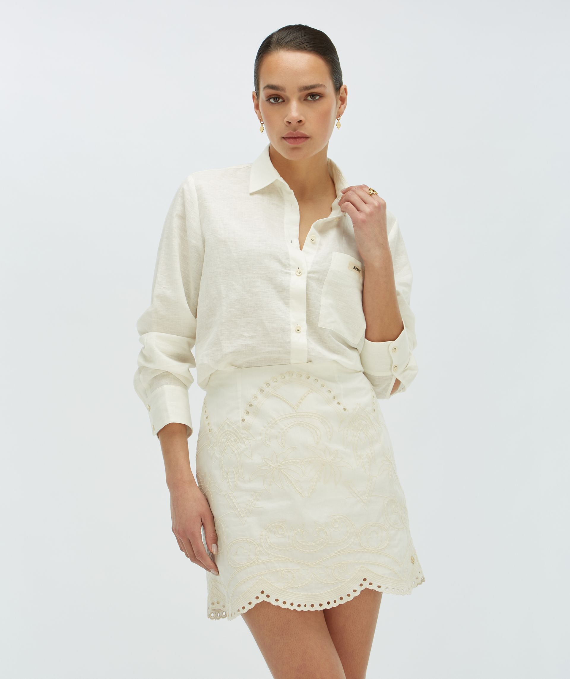 CATI high waisted mini skort - Josh V