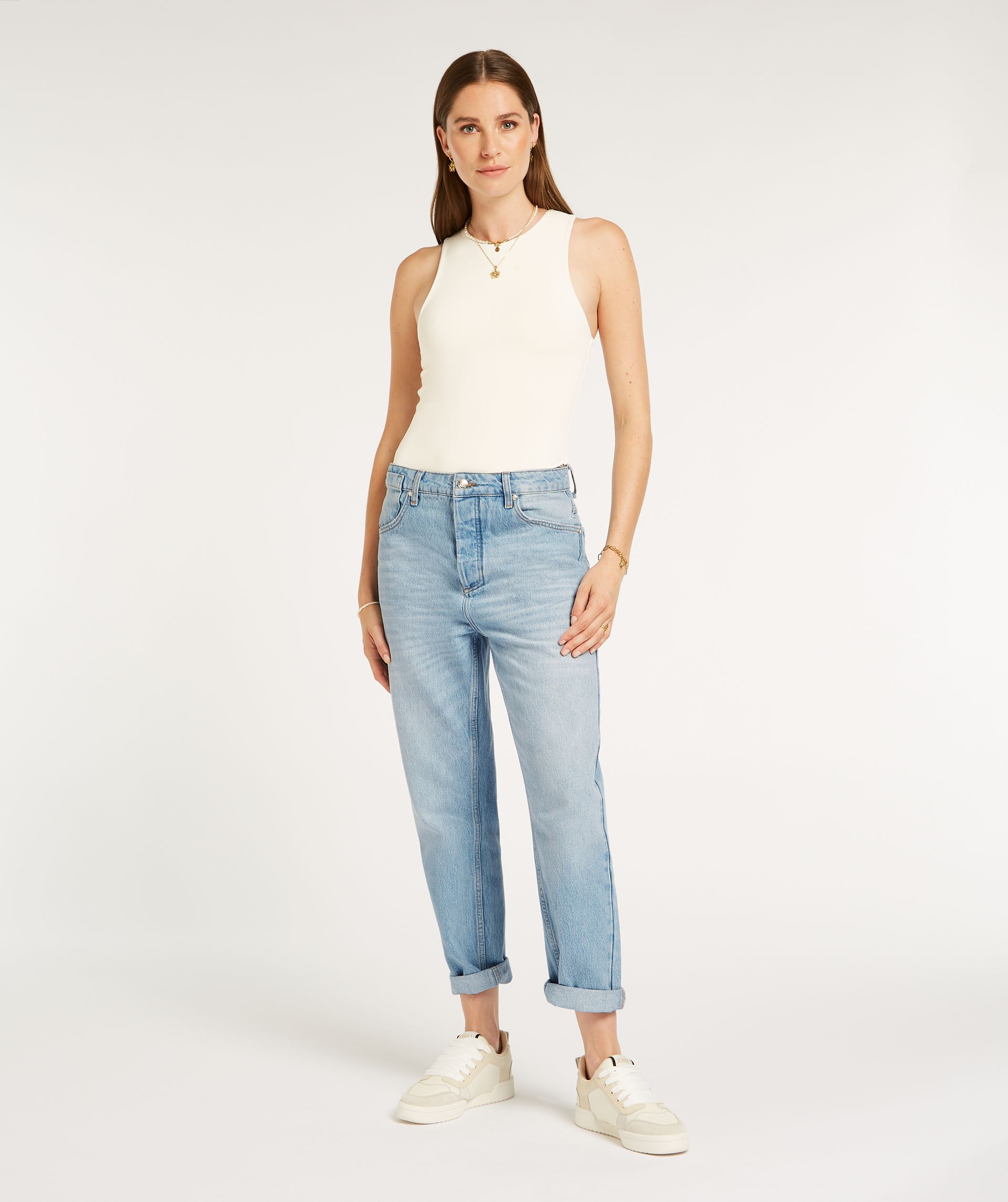 CELI mid rise tapered fit Jeans