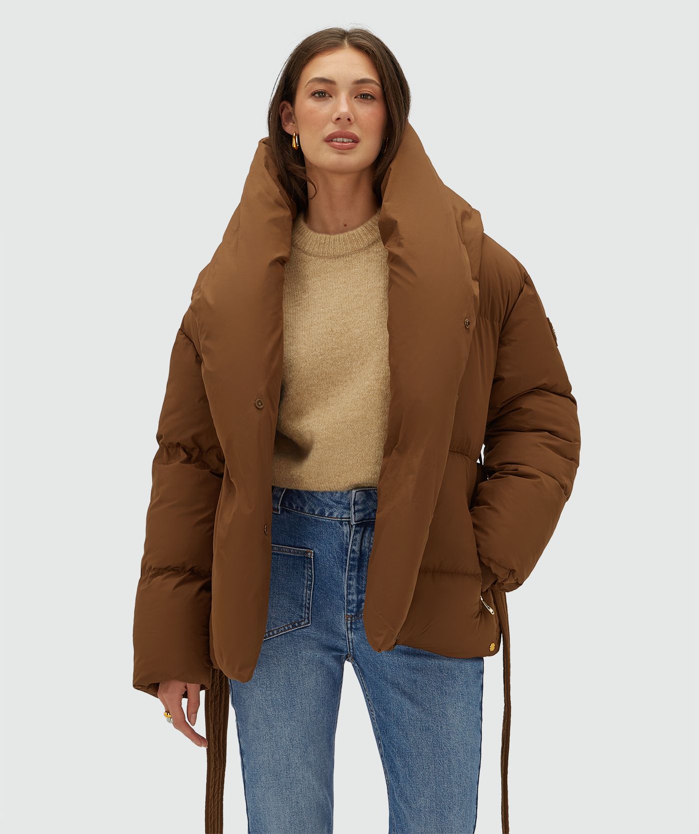 JV-CHARLOTTE oversized puffer jacket