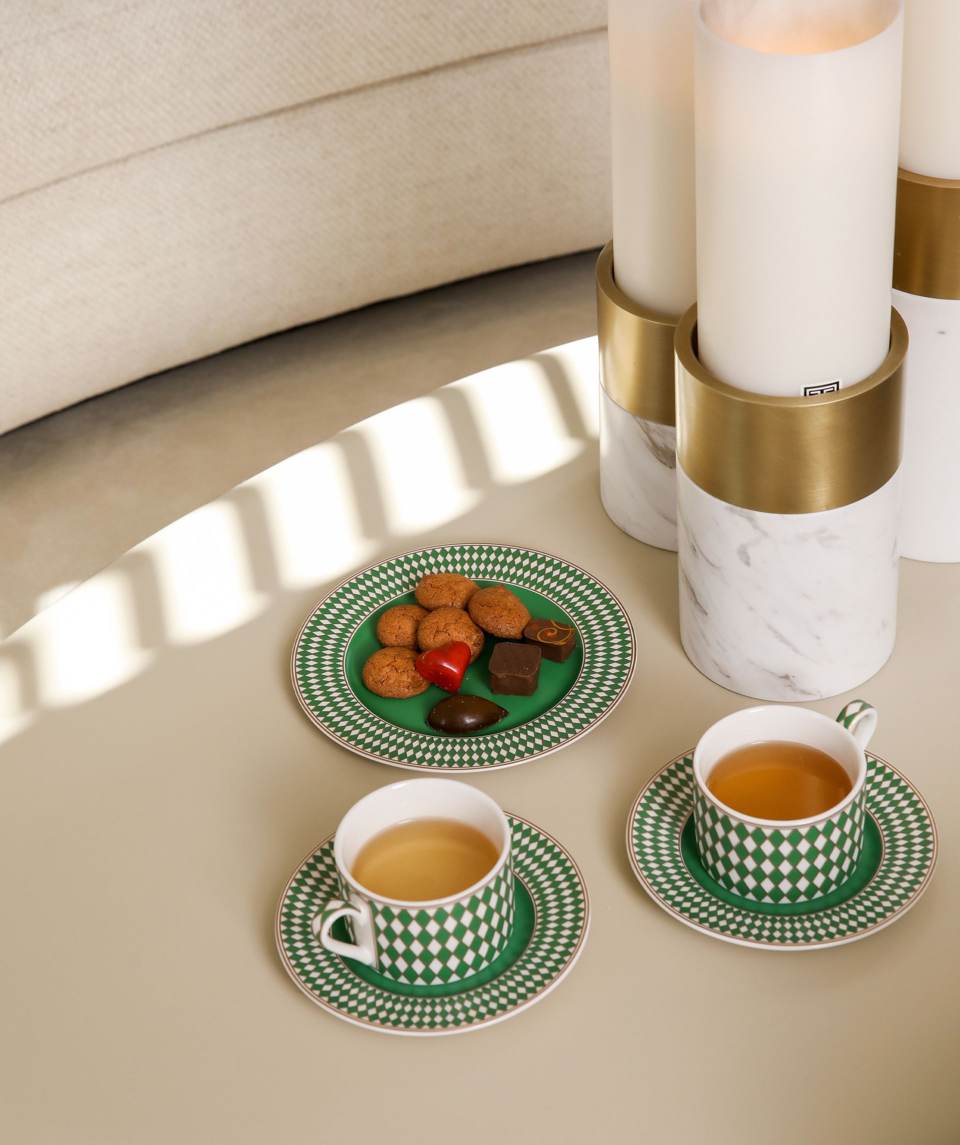 Chess plates set - pols potten