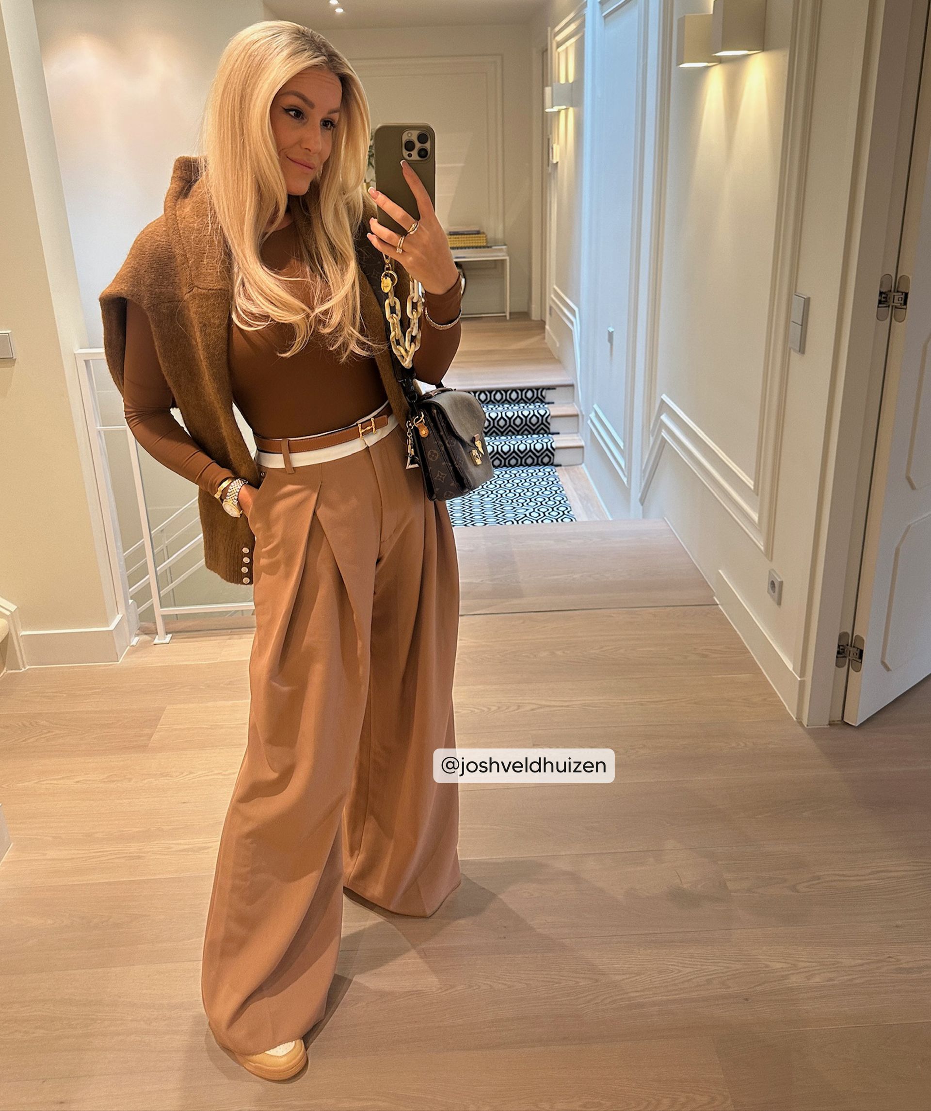 COCO high rise ultra wide leg pantalon