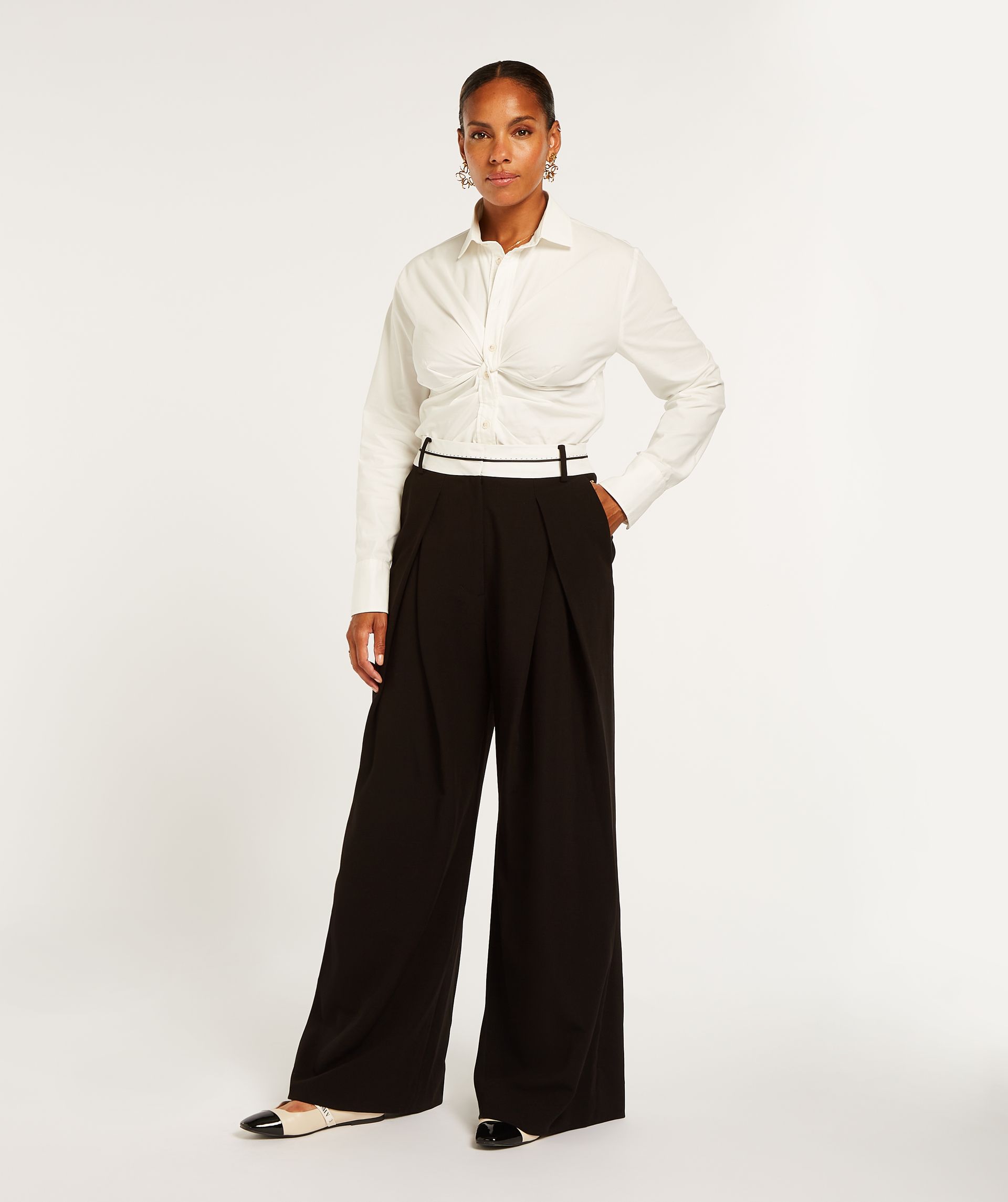 COCO high rise ultra wide leg trousers