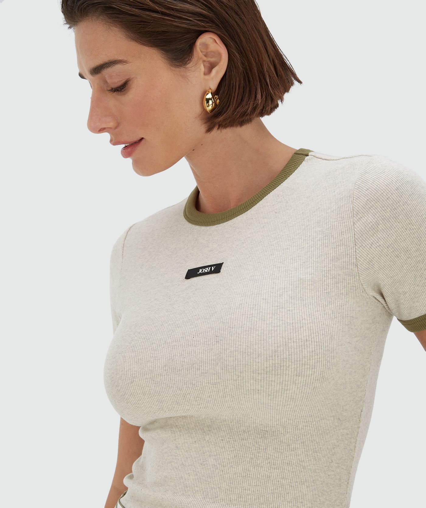 CODY fitted logo top