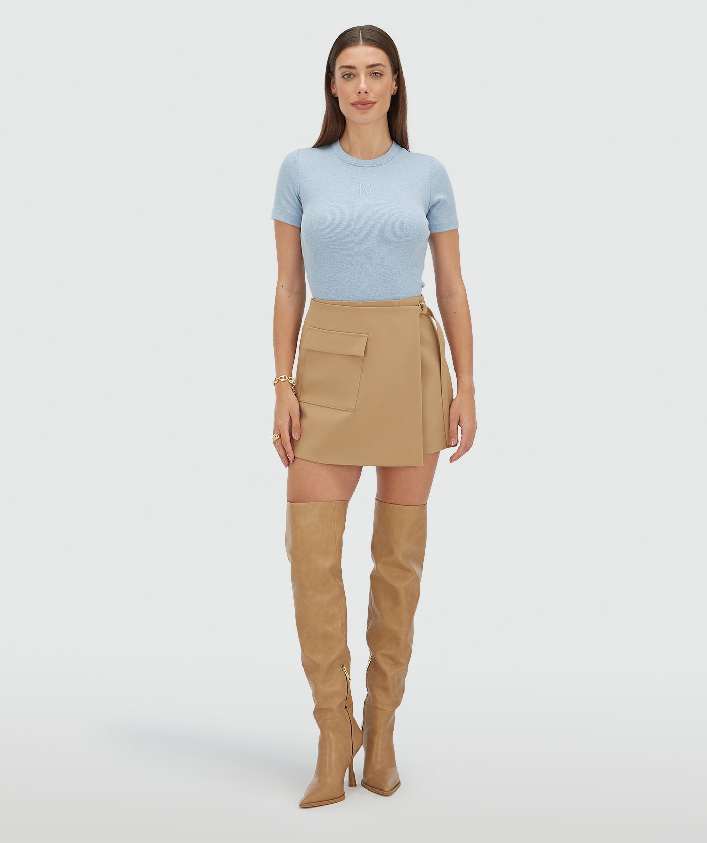 CODY fitted T-shirt met logo