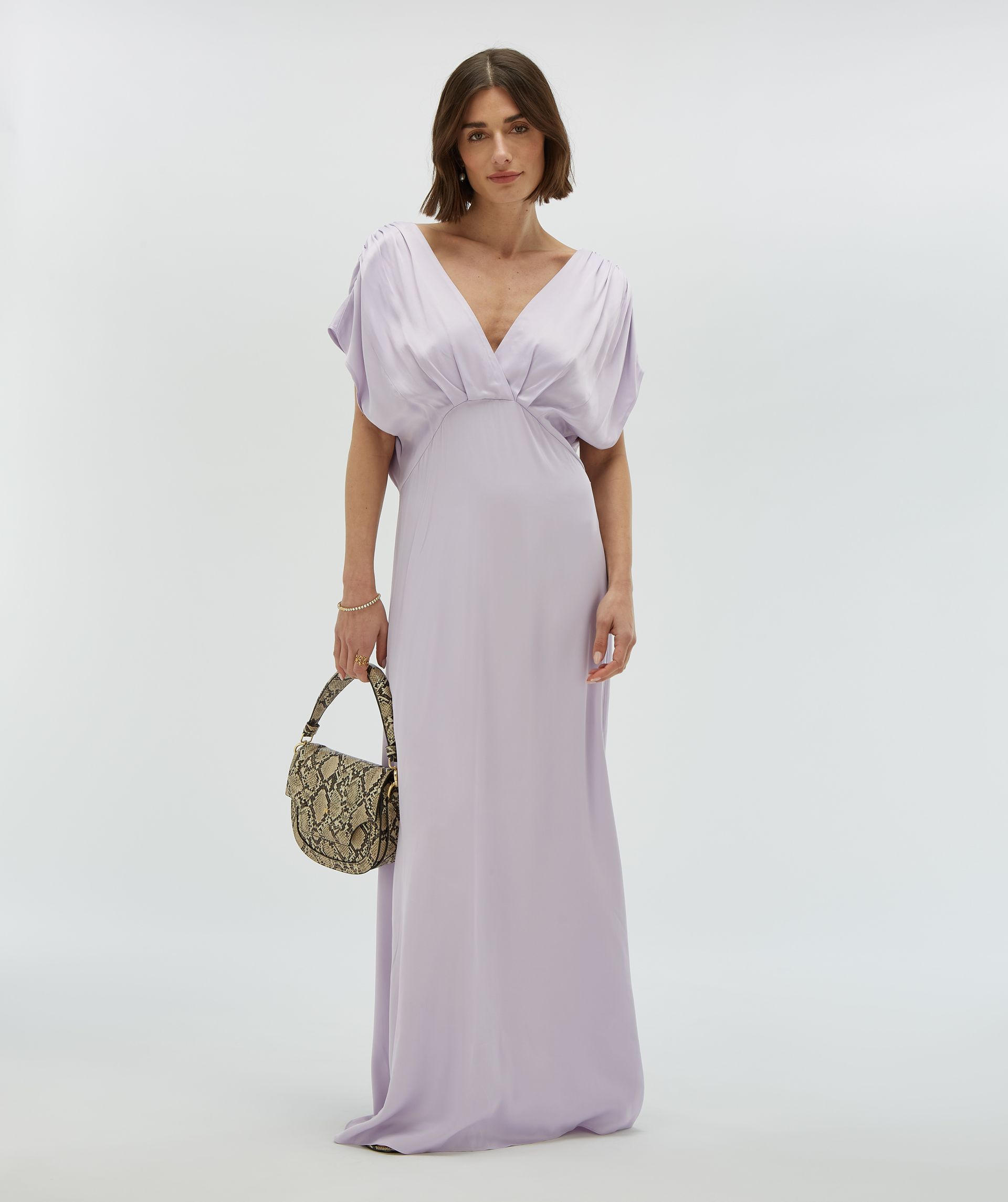 CORRIN regular fit jurk in satijn look