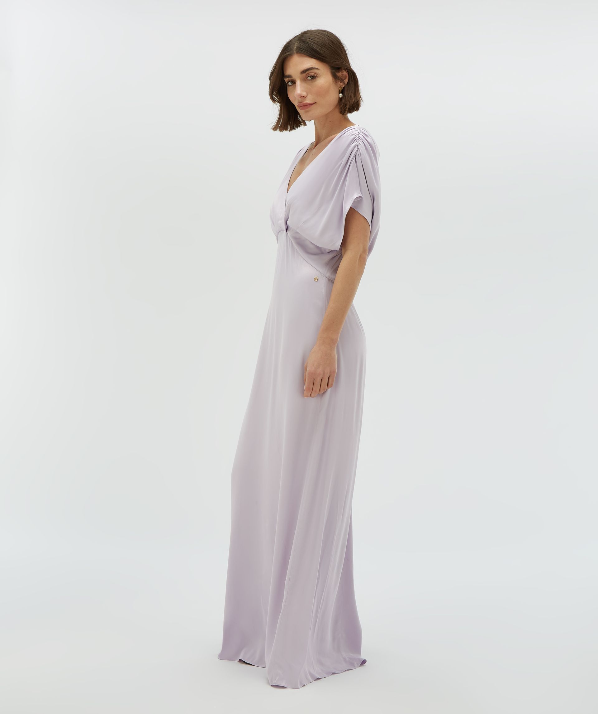 CORRIN regular fit jurk in satijn look