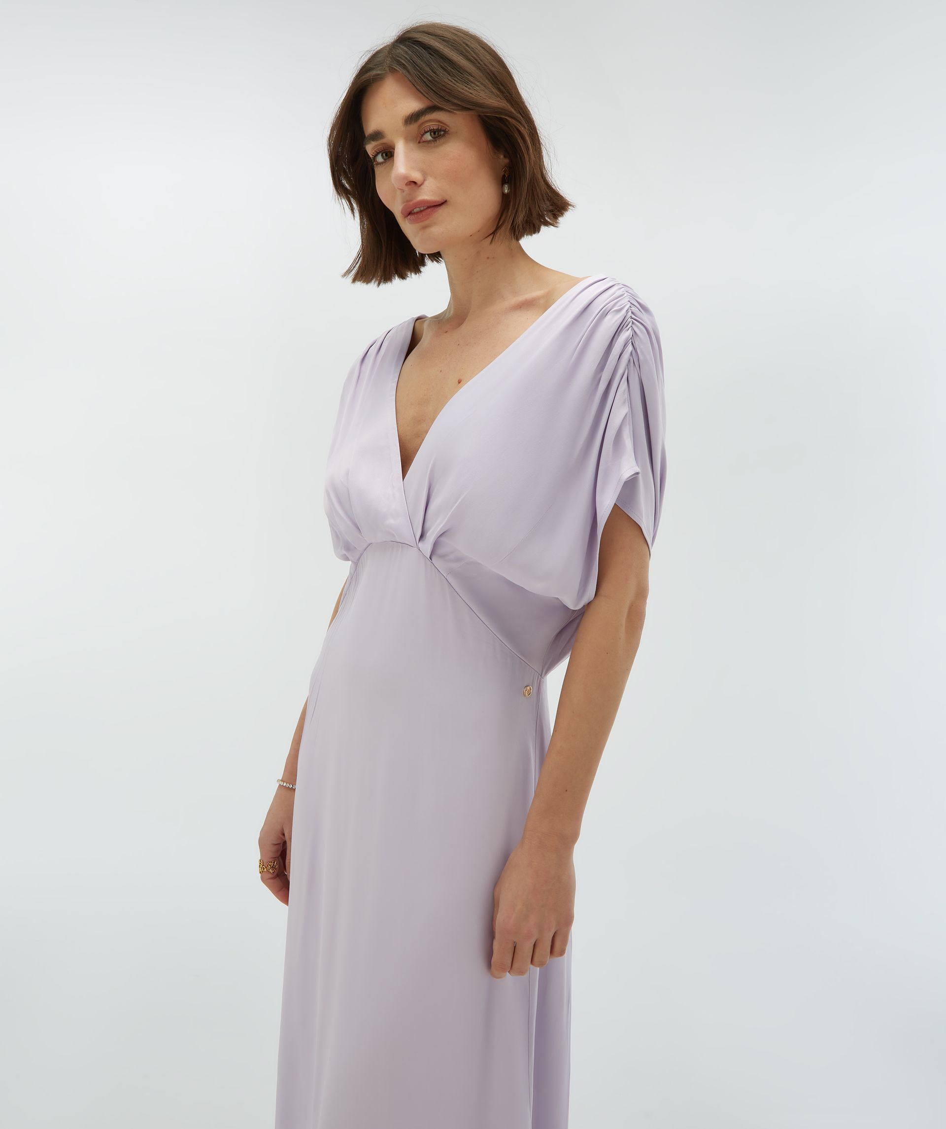 CORRIN regular fit jurk in satijn look