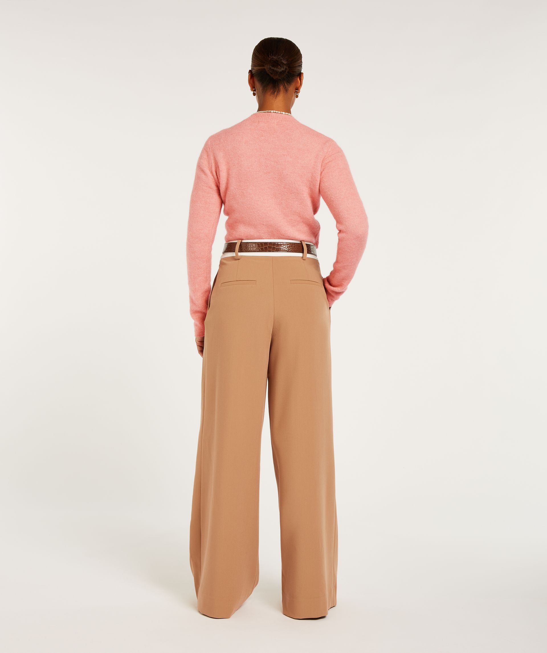 DANA slim fit cropped Pullover