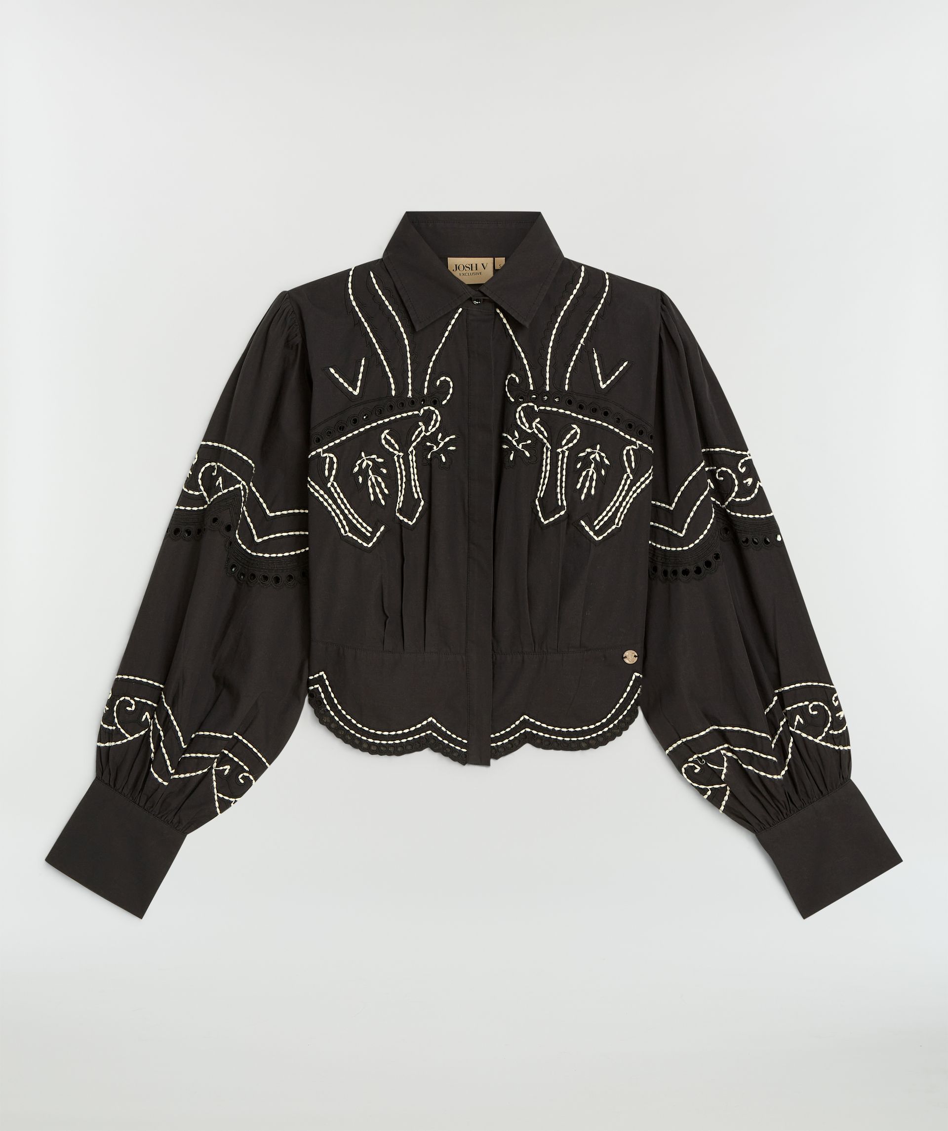 DAPHNE cropped blouse - Josh v