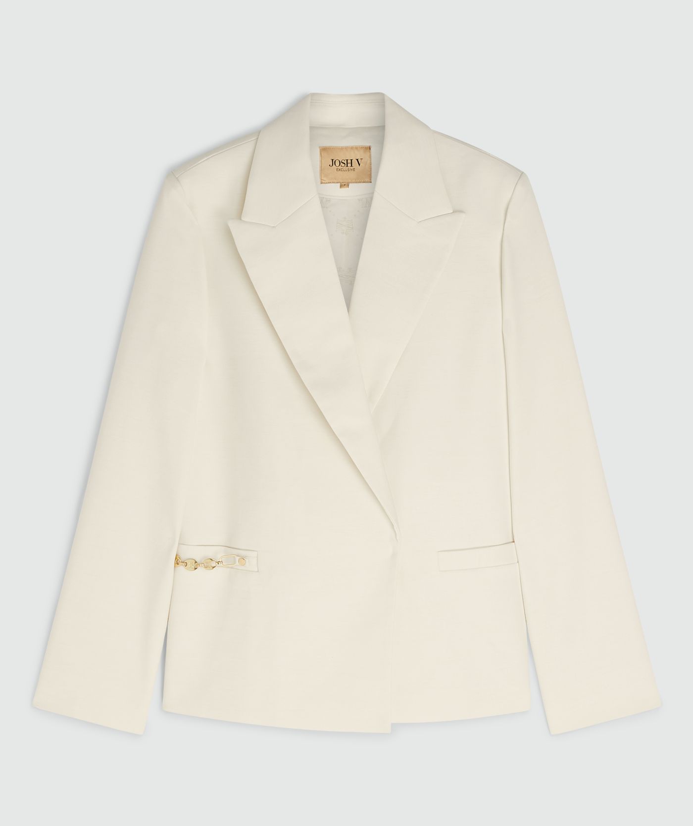 DEACON loose fit blazer with shoulder pads