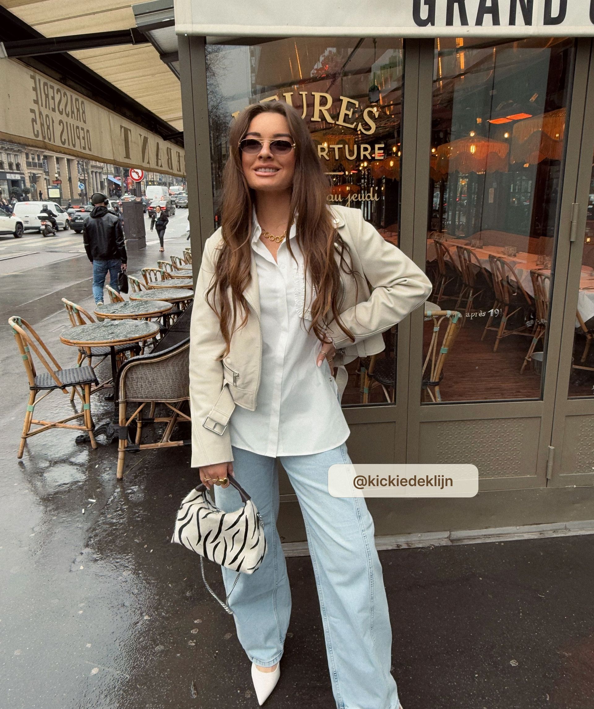 DEWI mid rise balloon fit jeans