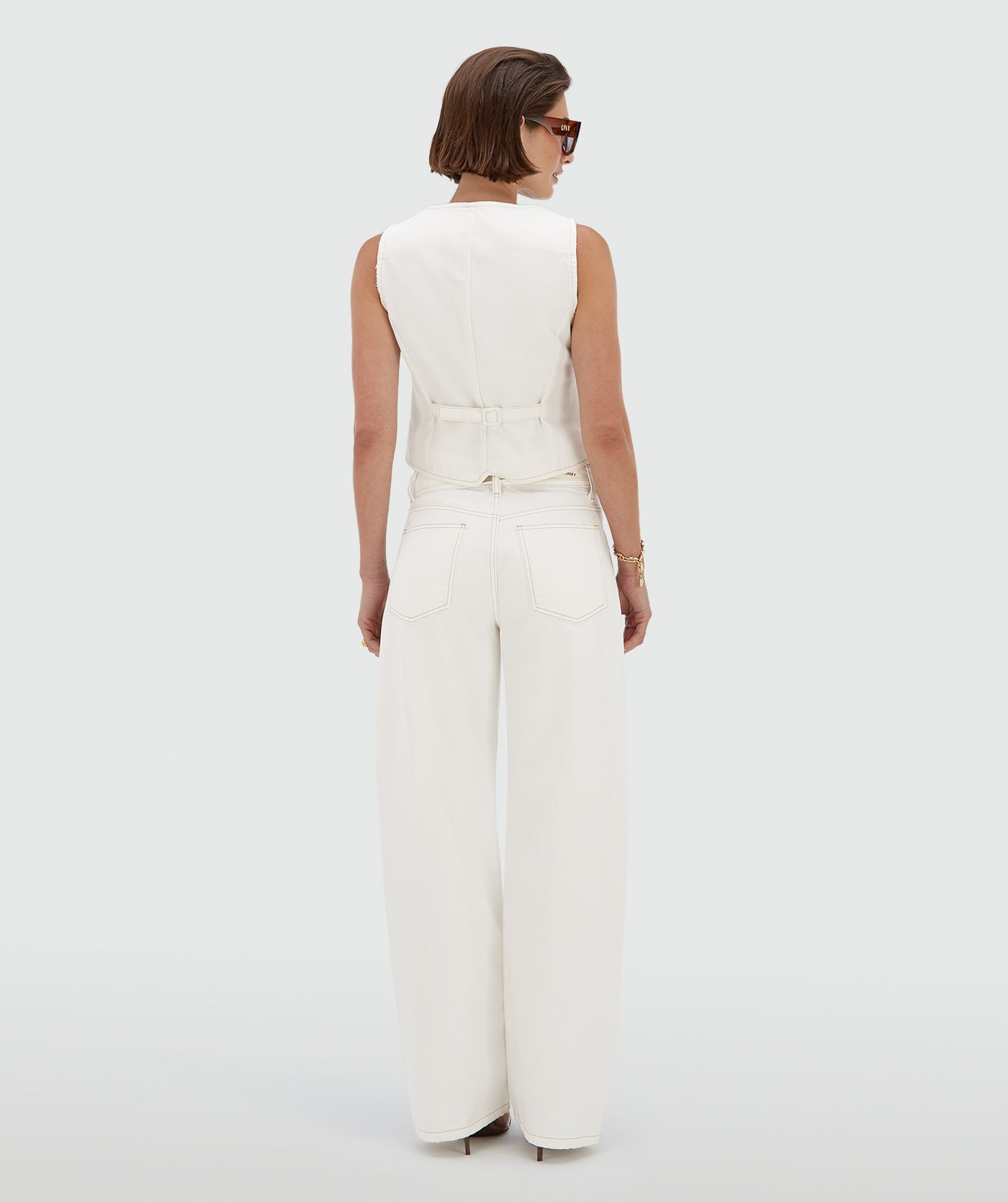 DEWI mid-rise balloon fit jeans