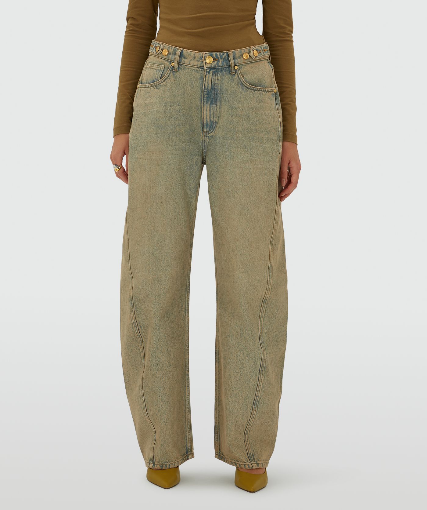 JV-DEWI balloon-fit jeans