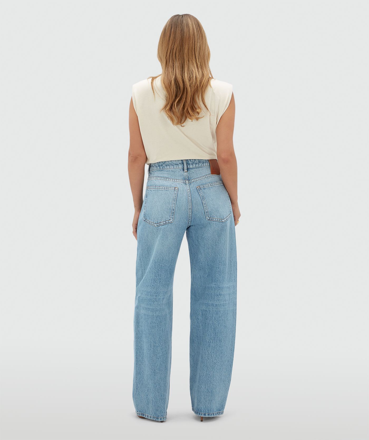 JV-DEWI mid rise balloon fit jeans